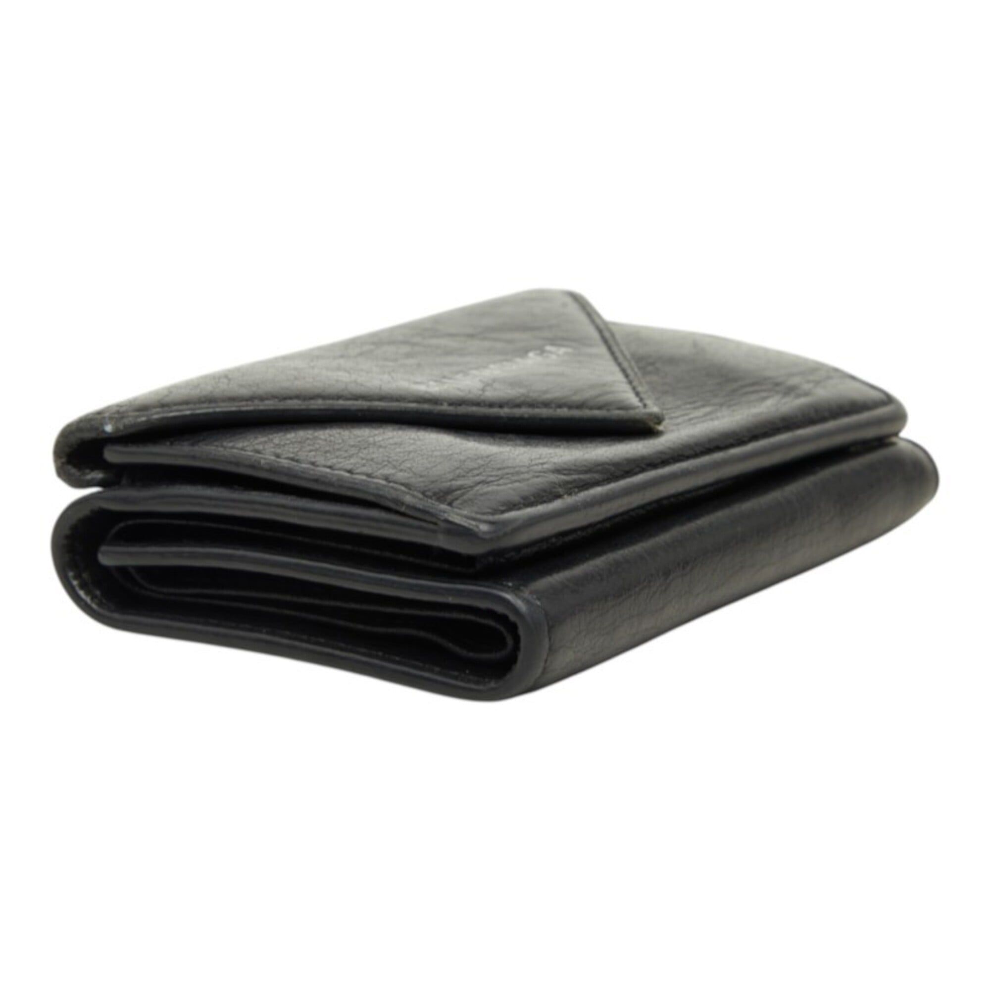 Leather Wallet (Tri-Fold) (Pre-Owned) - Balenciaga - Modalova