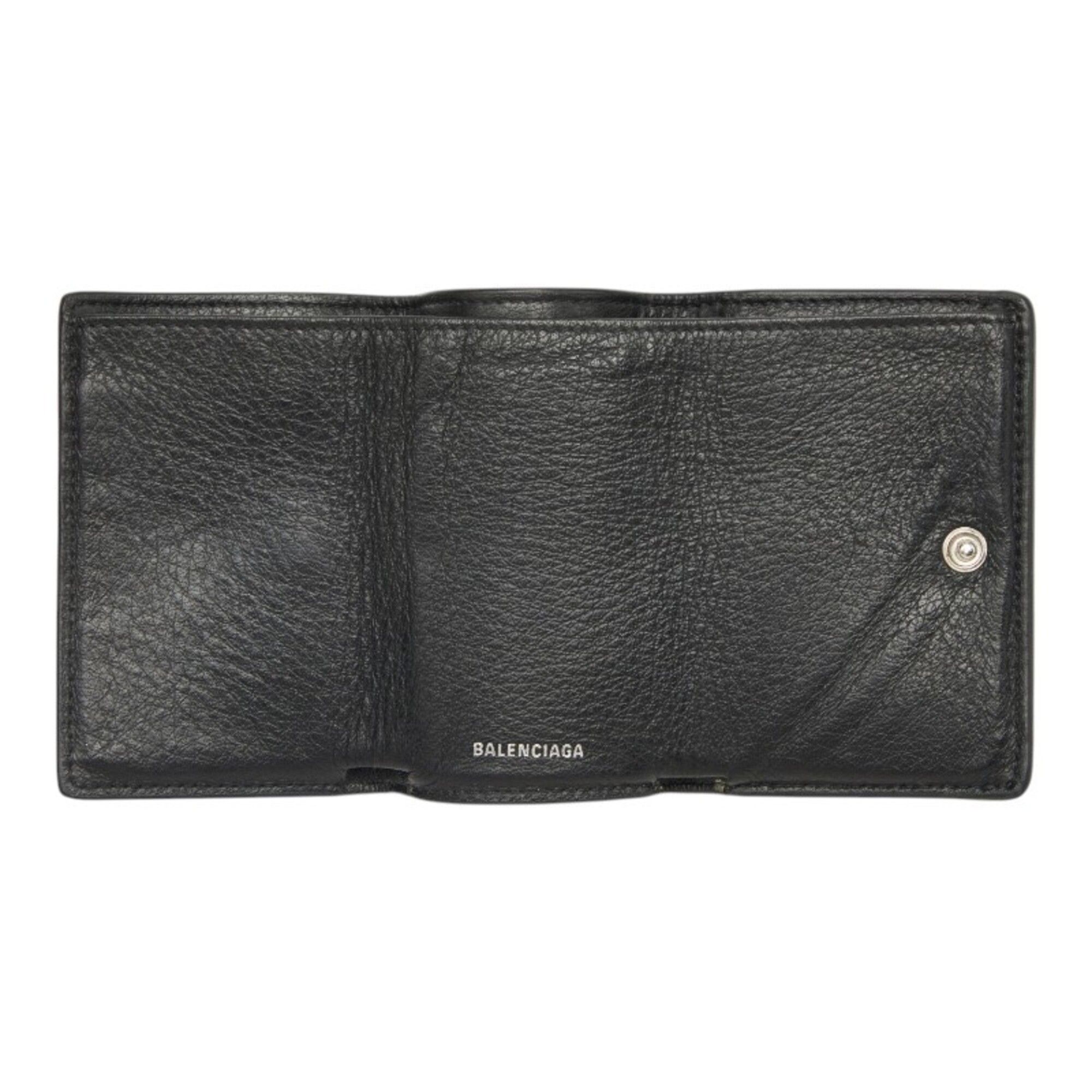 Leather Wallet (Tri-Fold) (Pre-Owned) - Balenciaga - Modalova