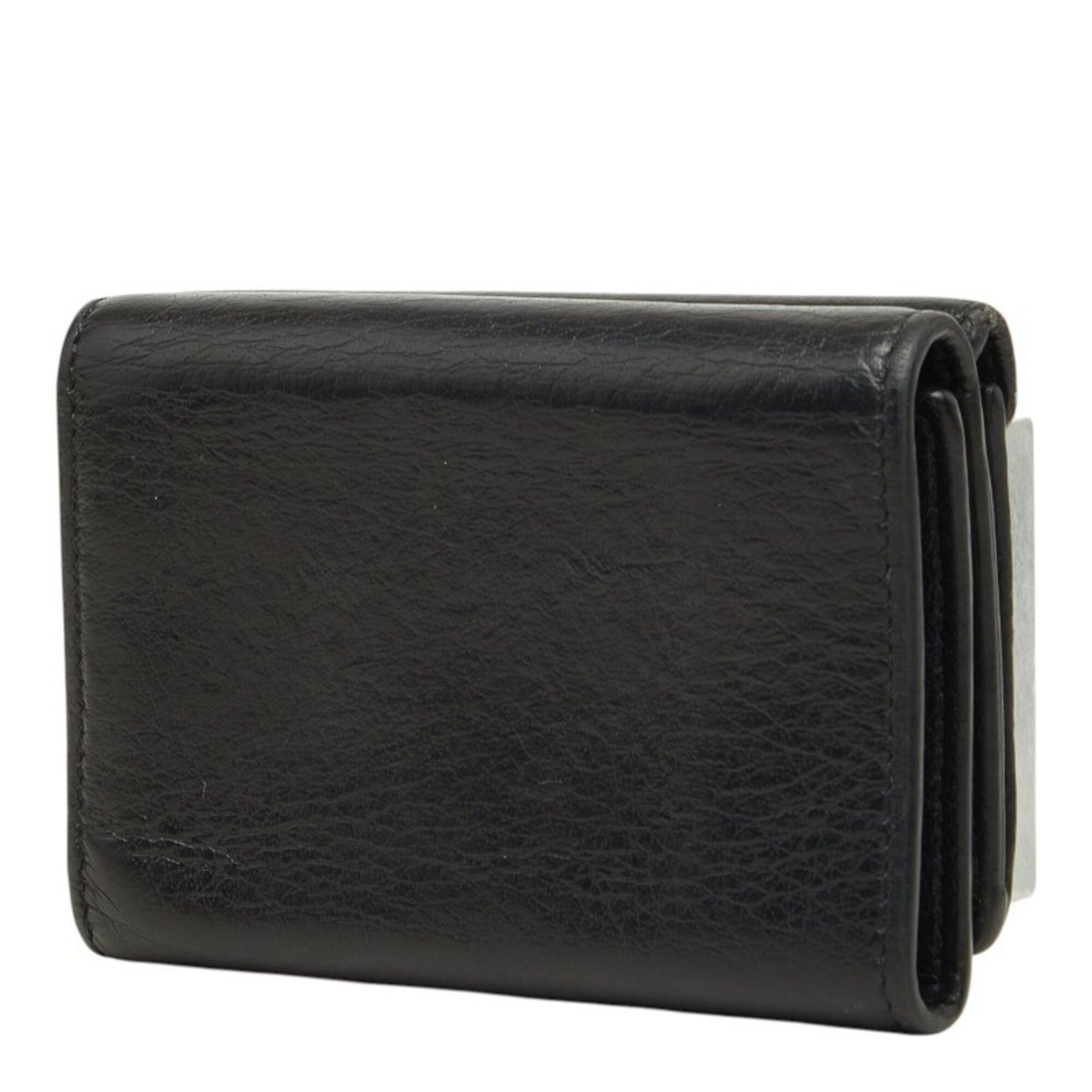 Leather Wallet (Tri-Fold) (Pre-Owned) - Balenciaga - Modalova