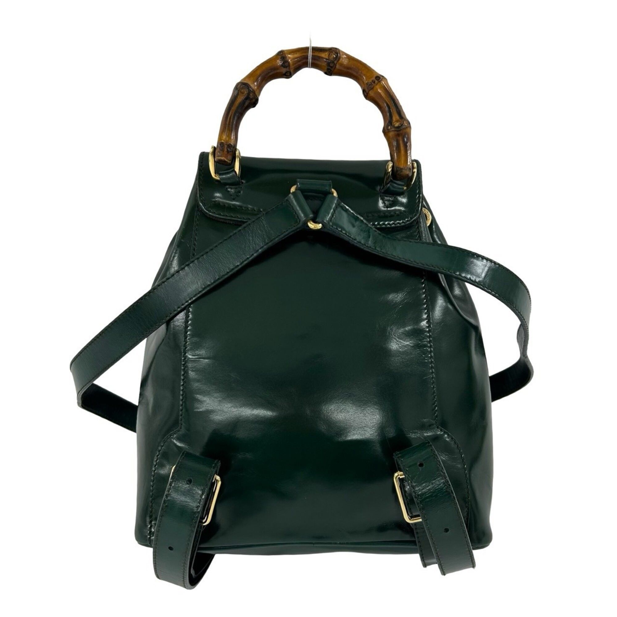 Patent Leather Backpack (Pre-Owned) - Gucci - Modalova