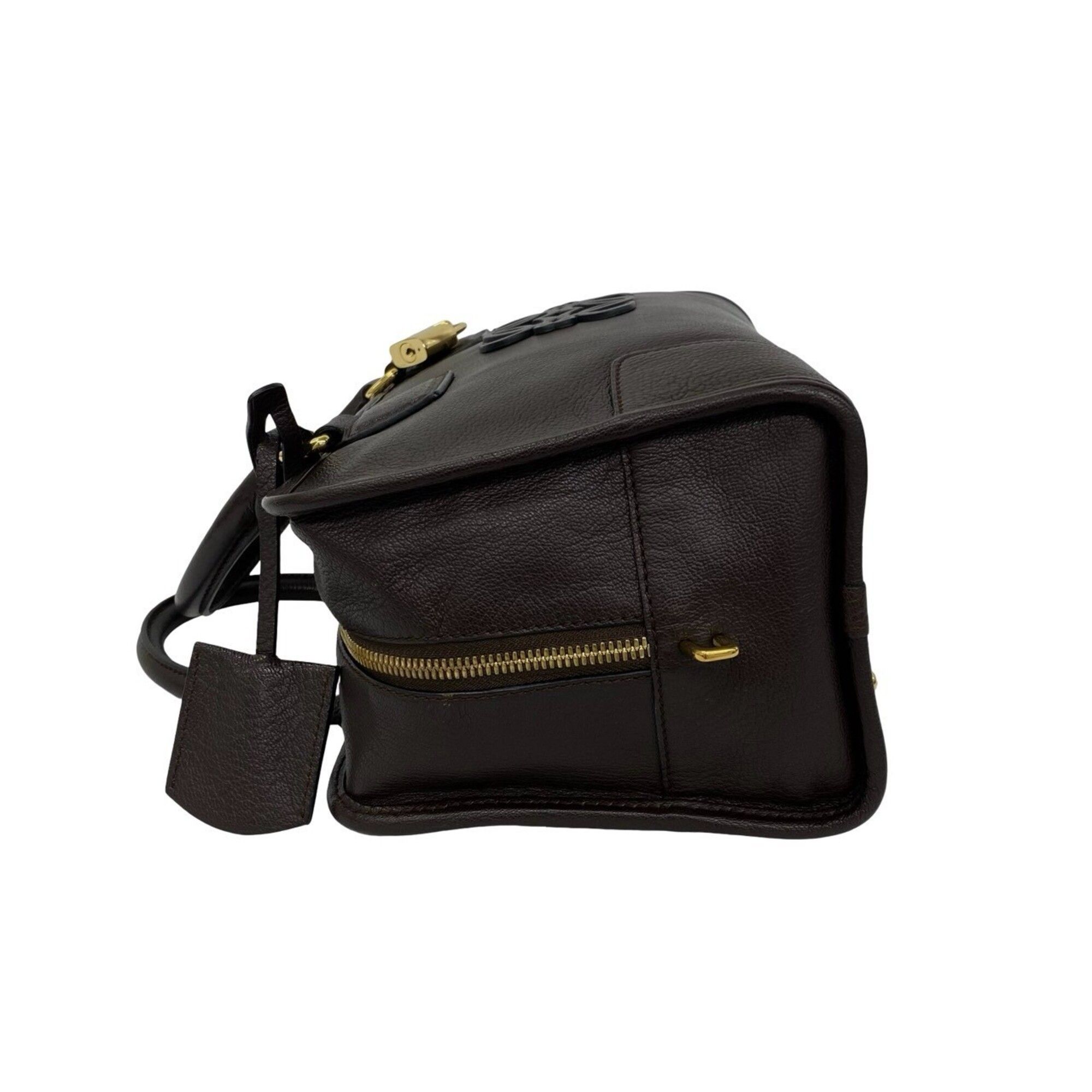 Leather Boston Bag Handbag (Pre-Owned) - Loewe - Modalova