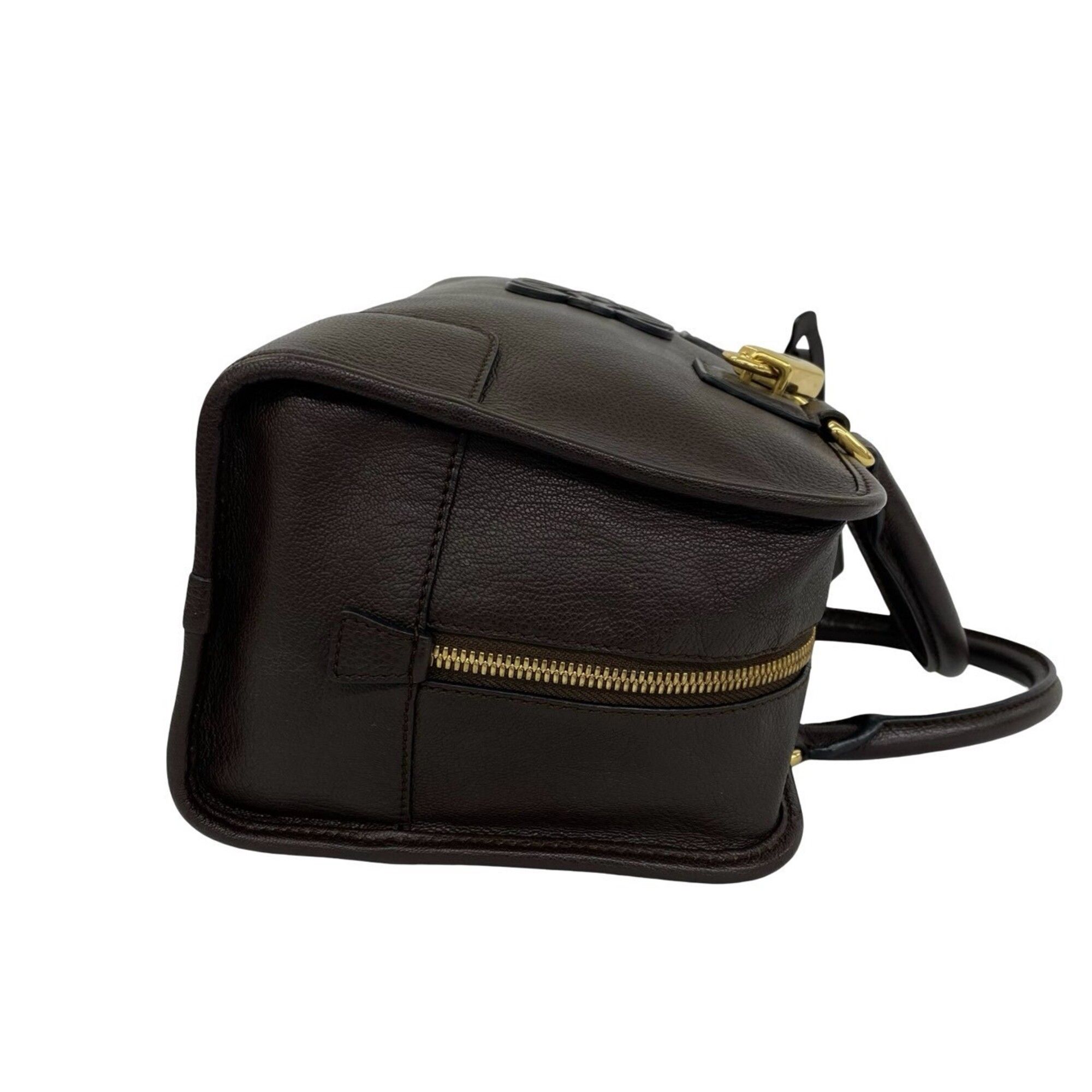 Leather Boston Bag Handbag (Pre-Owned) - Loewe - Modalova