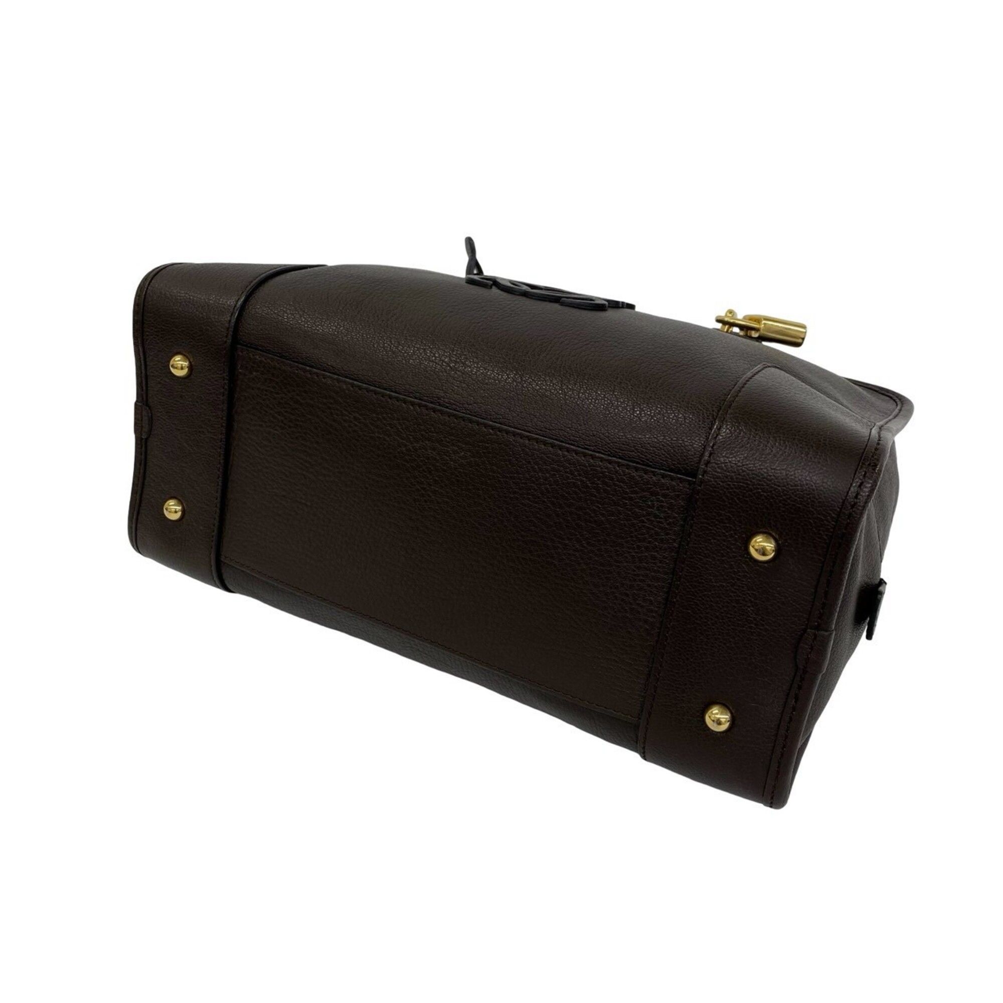 Leather Boston Bag Handbag (Pre-Owned) - Loewe - Modalova