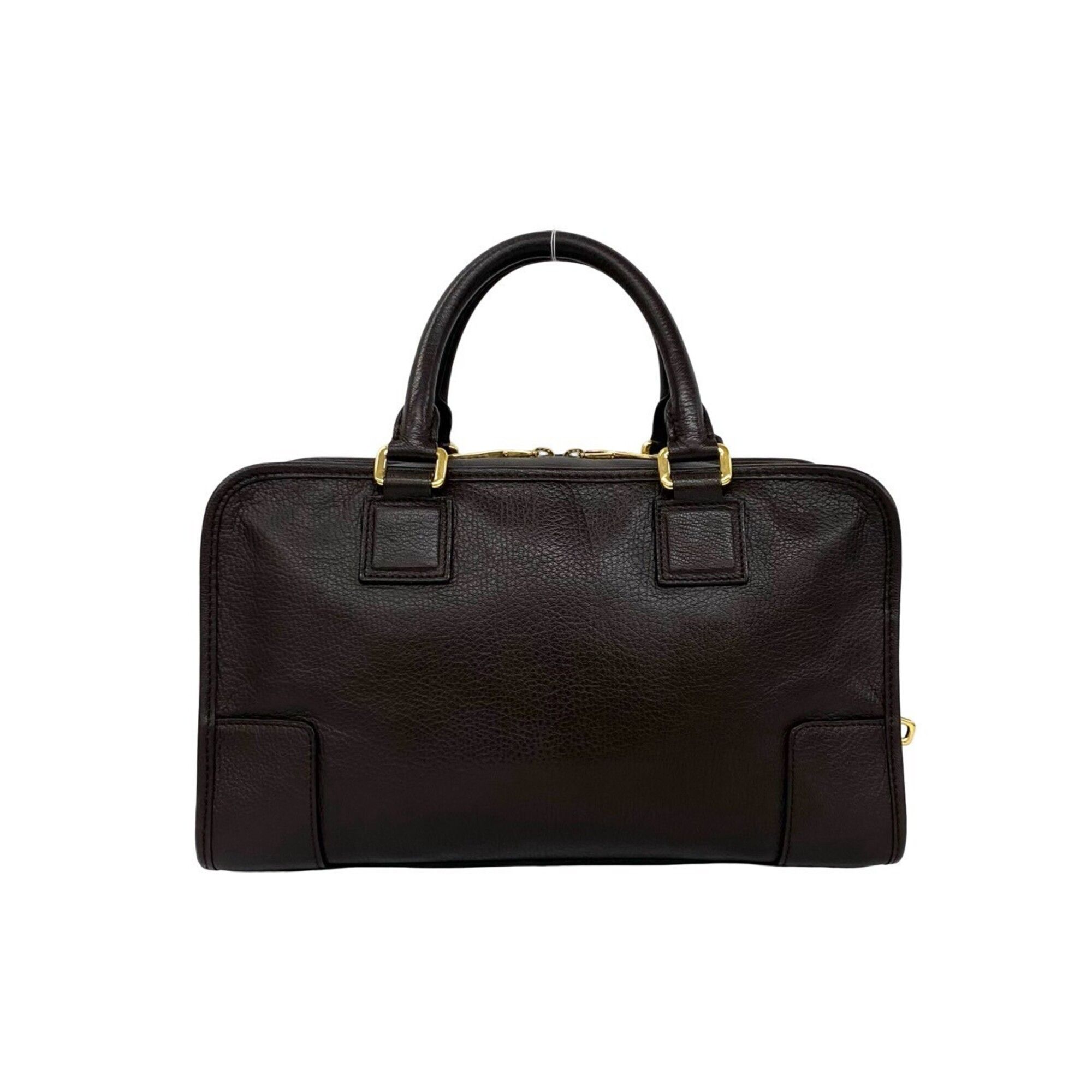 Leather Boston Bag Handbag (Pre-Owned) - Loewe - Modalova
