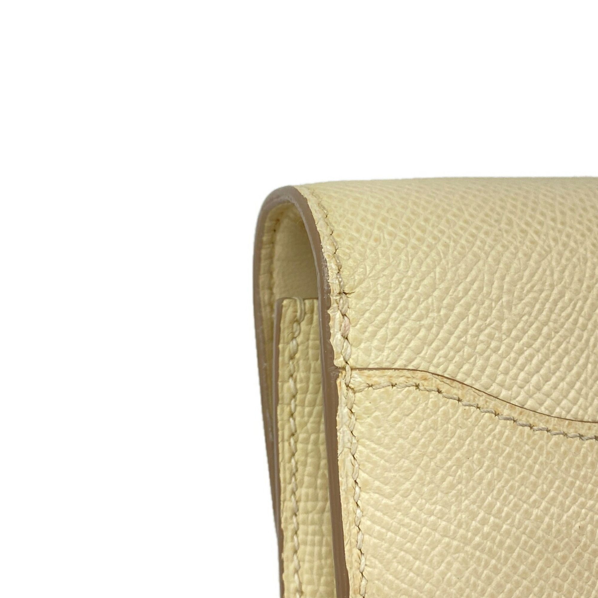 Leather Chain/Shoulder Wallet (Pre-Owned) - Hermes - Modalova
