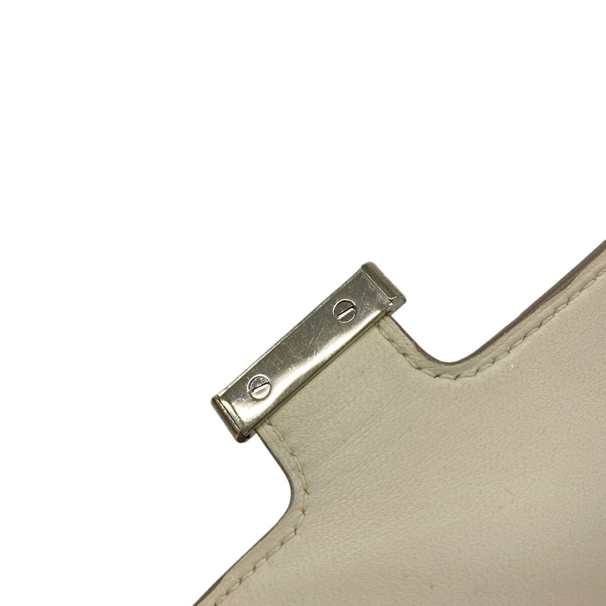 Leather Chain/Shoulder Wallet (Pre-Owned) - Hermes - Modalova