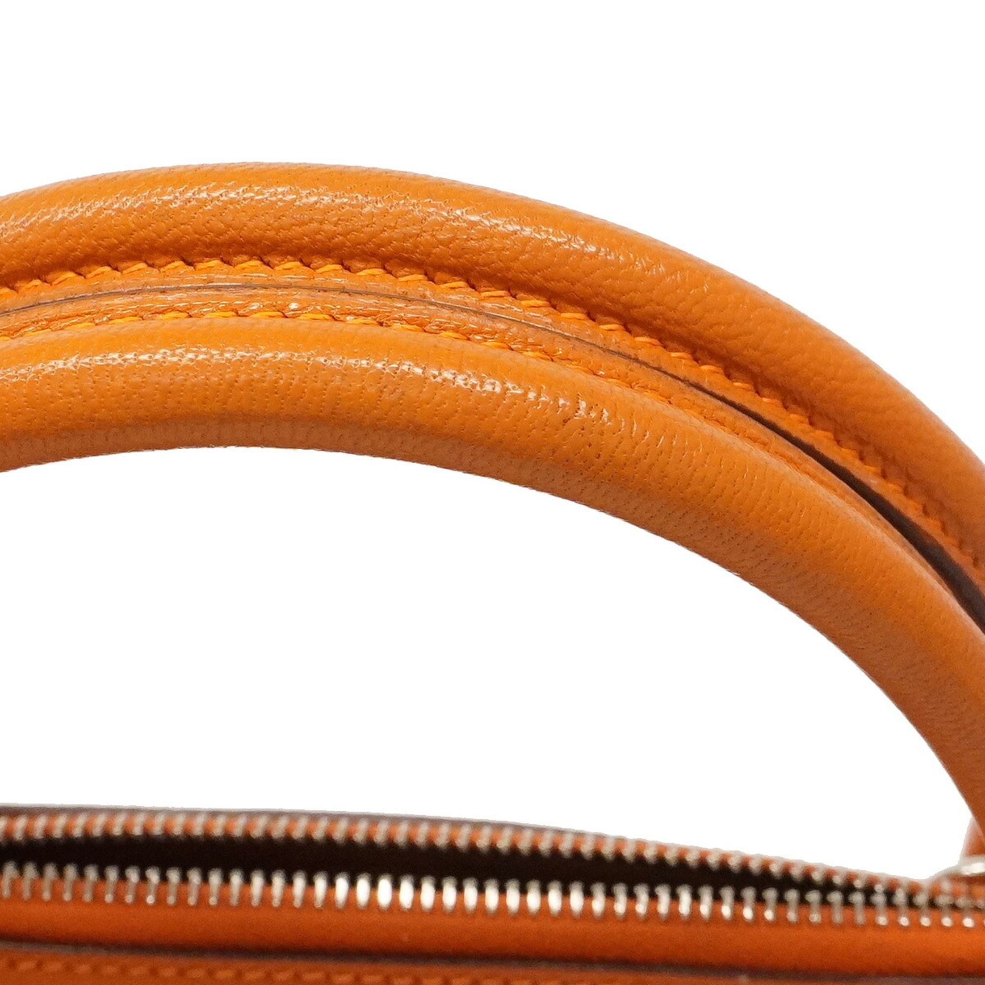 Chevre Leather Handbag (Pre-Owned) - Hermes - Modalova