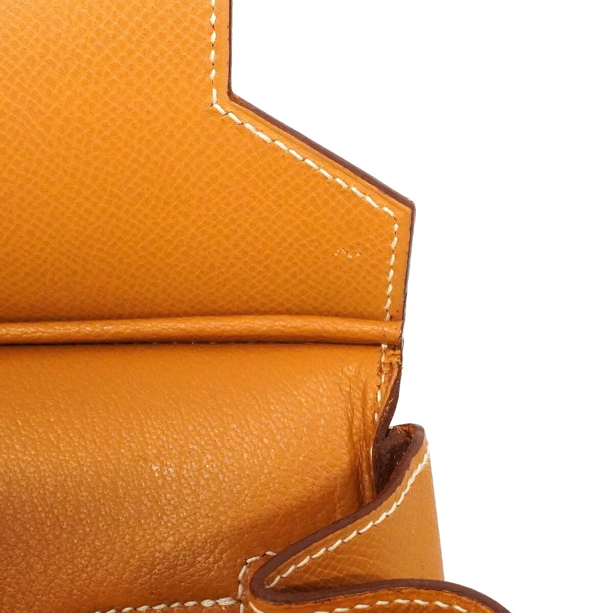 Courchevel Leather Handbag (Pre-Owned) - Hermes - Modalova