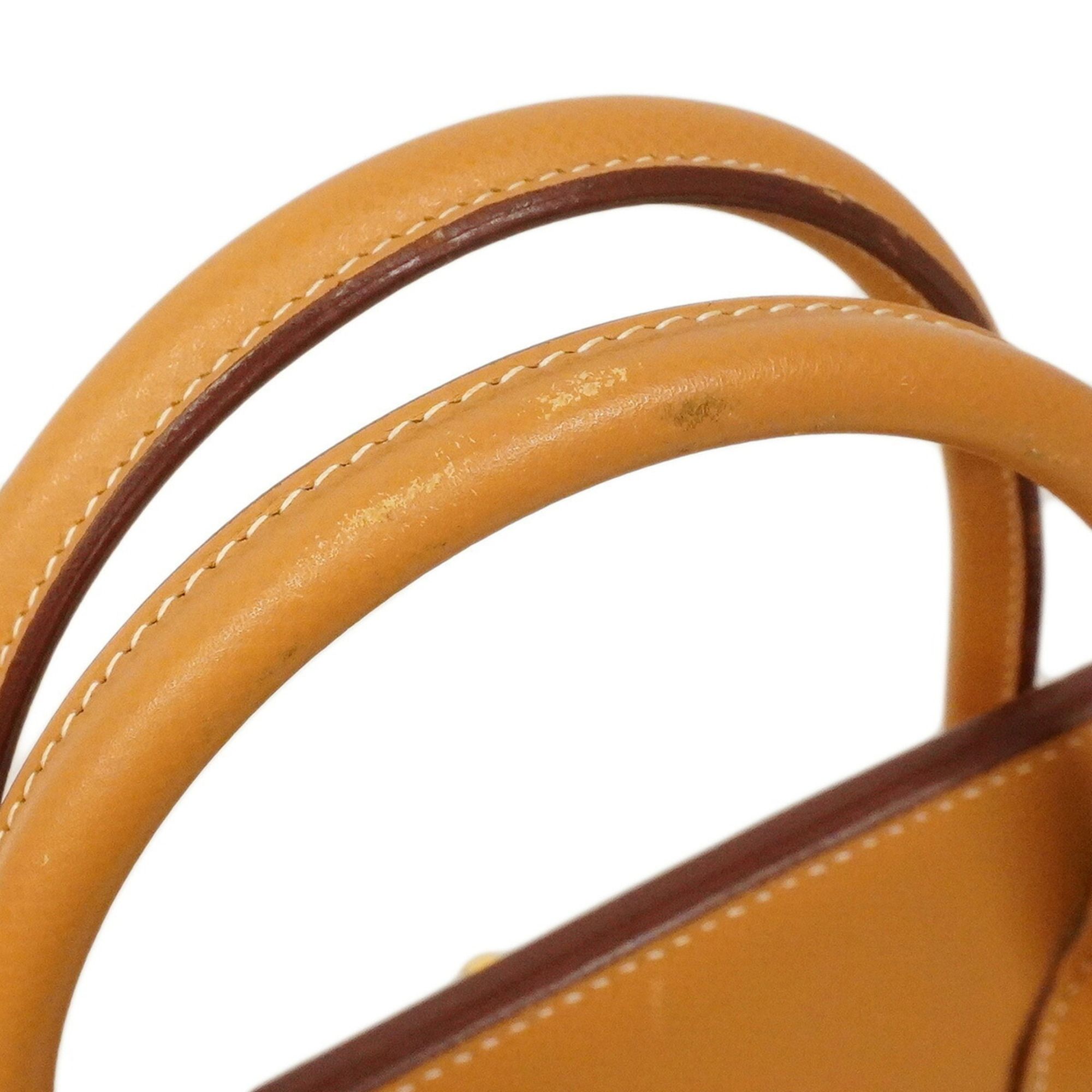 Courchevel Leather Handbag (Pre-Owned) - Hermes - Modalova