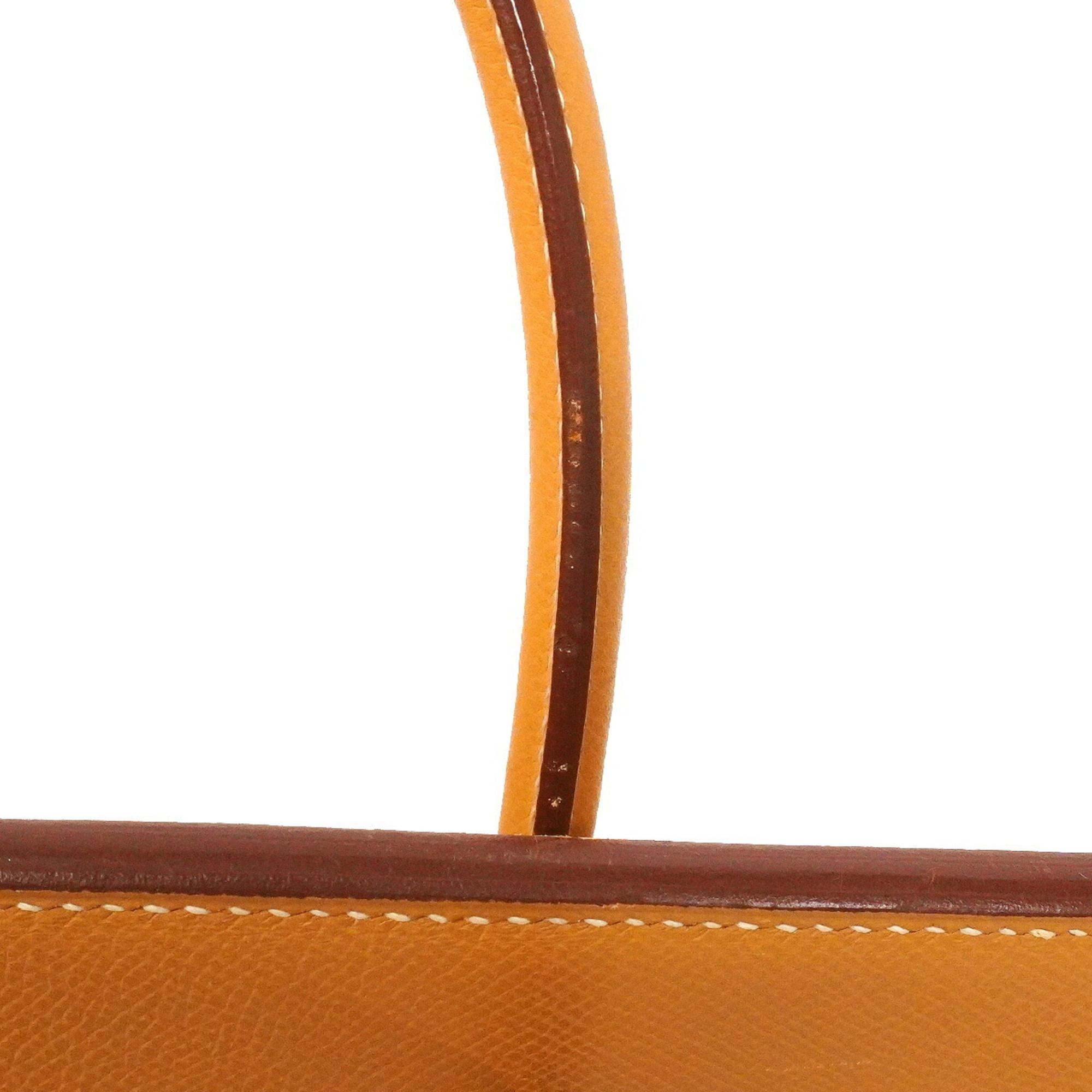 Courchevel Leather Handbag (Pre-Owned) - Hermes - Modalova