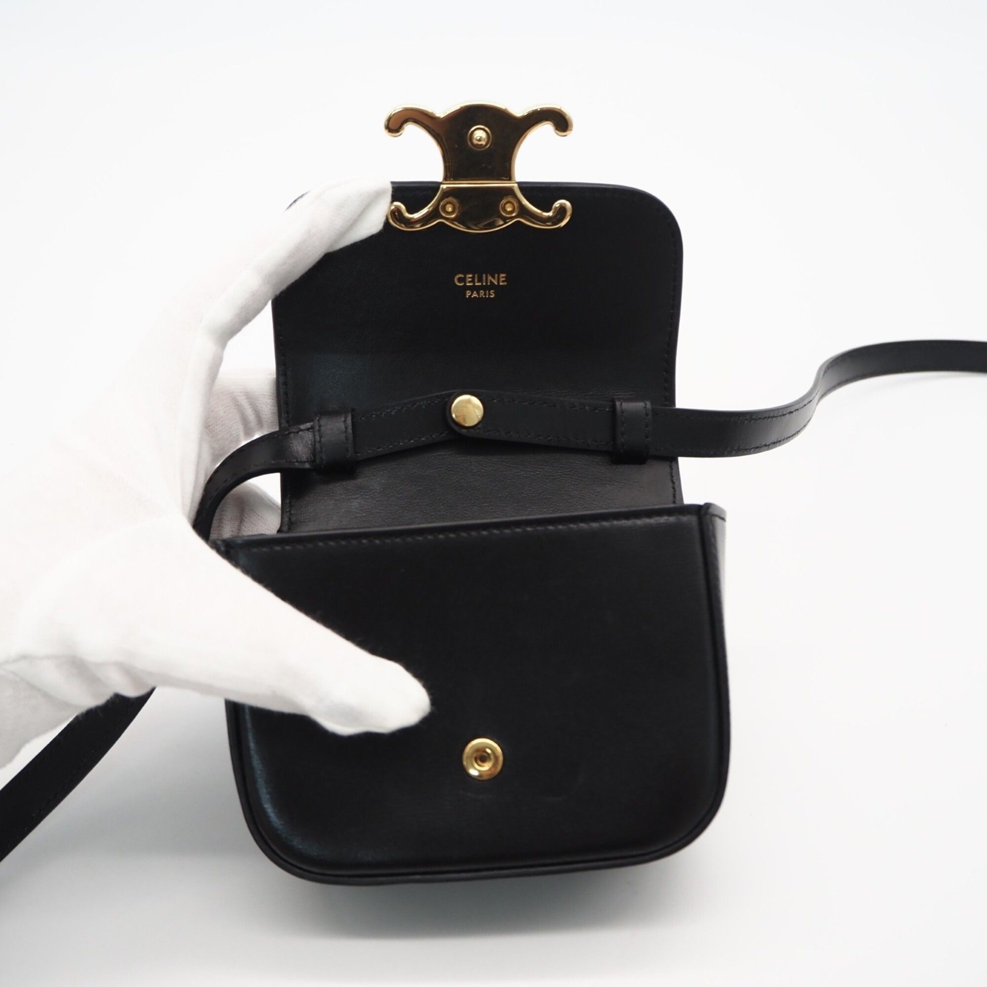 Leather Shoulder Bag (Pre-Owned) - Celine - Modalova
