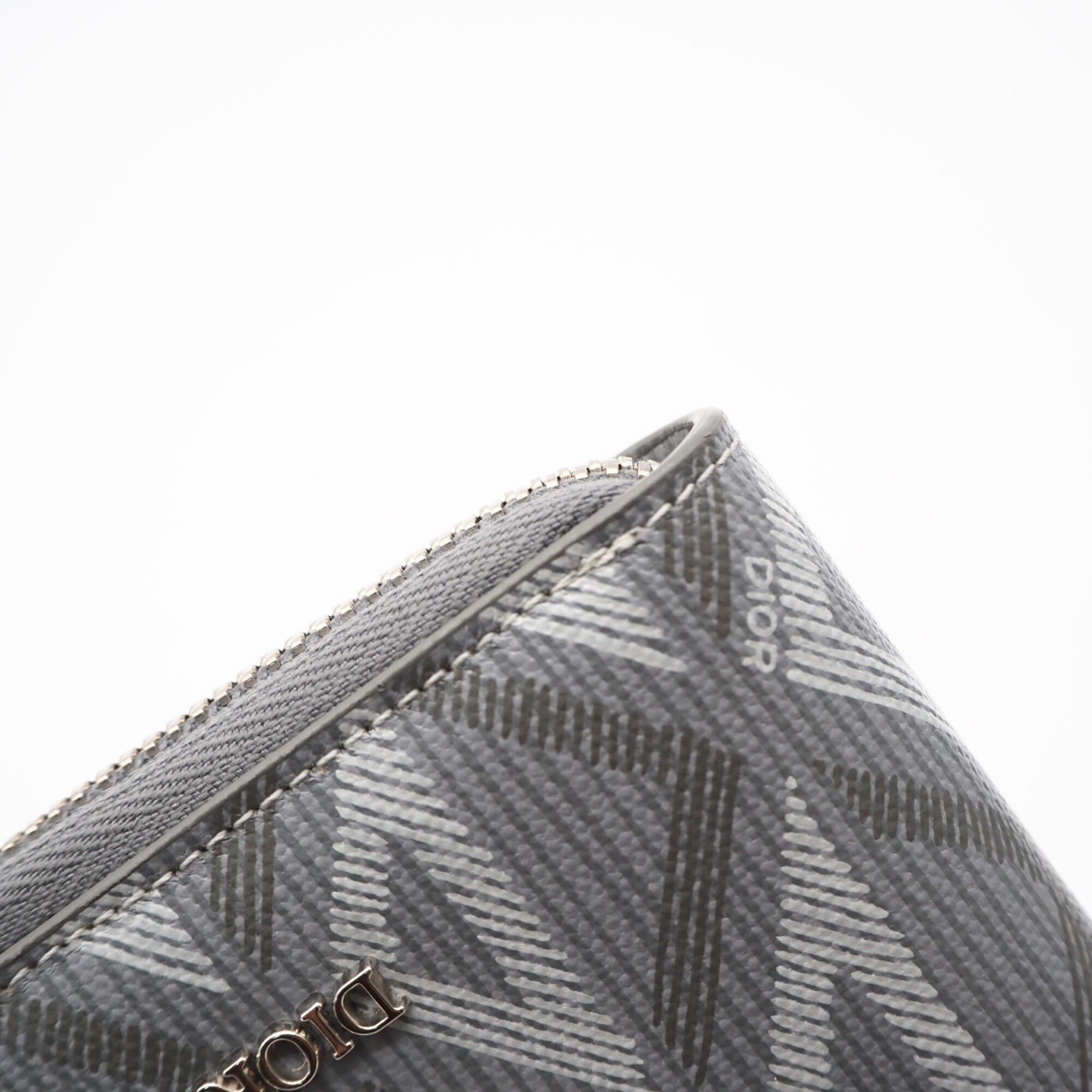 Coated Canvas Leather Long Wallet (Bi-Fold) (Pre-Owned) - Christian Dior - Modalova