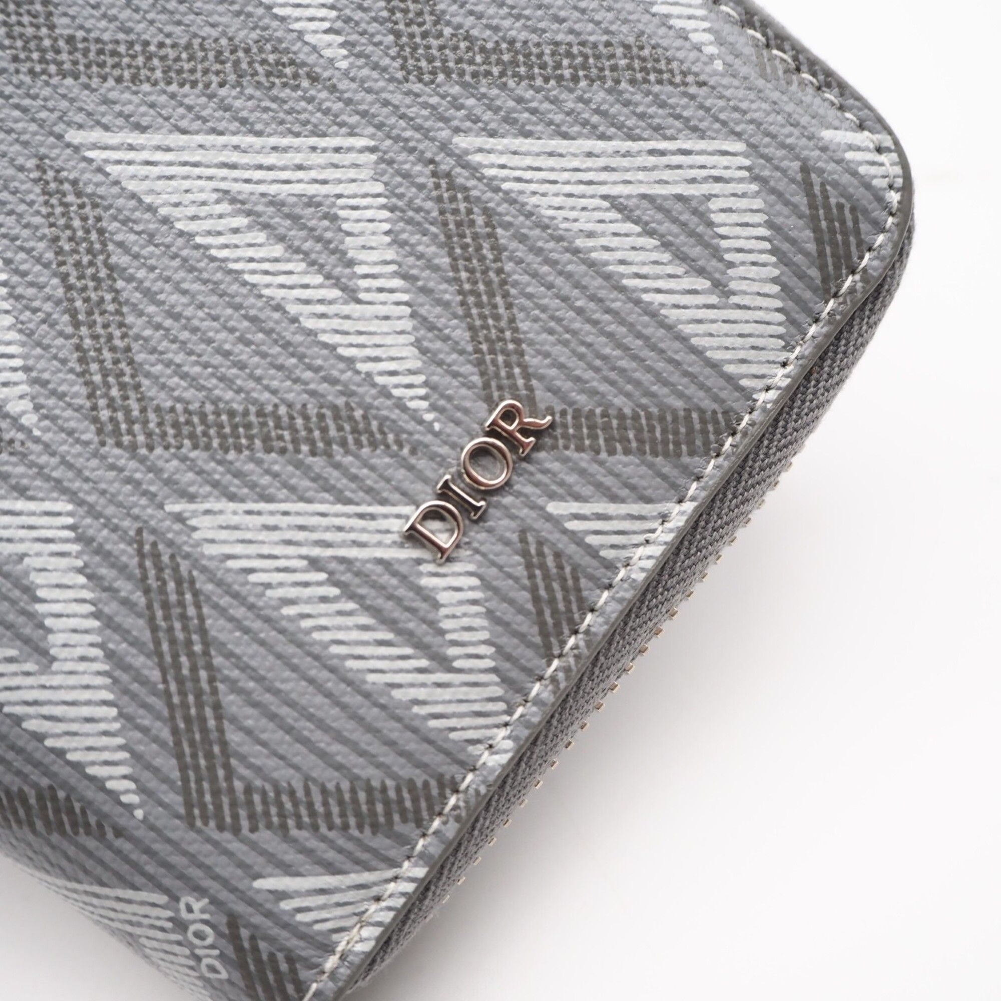 Coated Canvas Leather Long Wallet (Bi-Fold) (Pre-Owned) - Christian Dior - Modalova