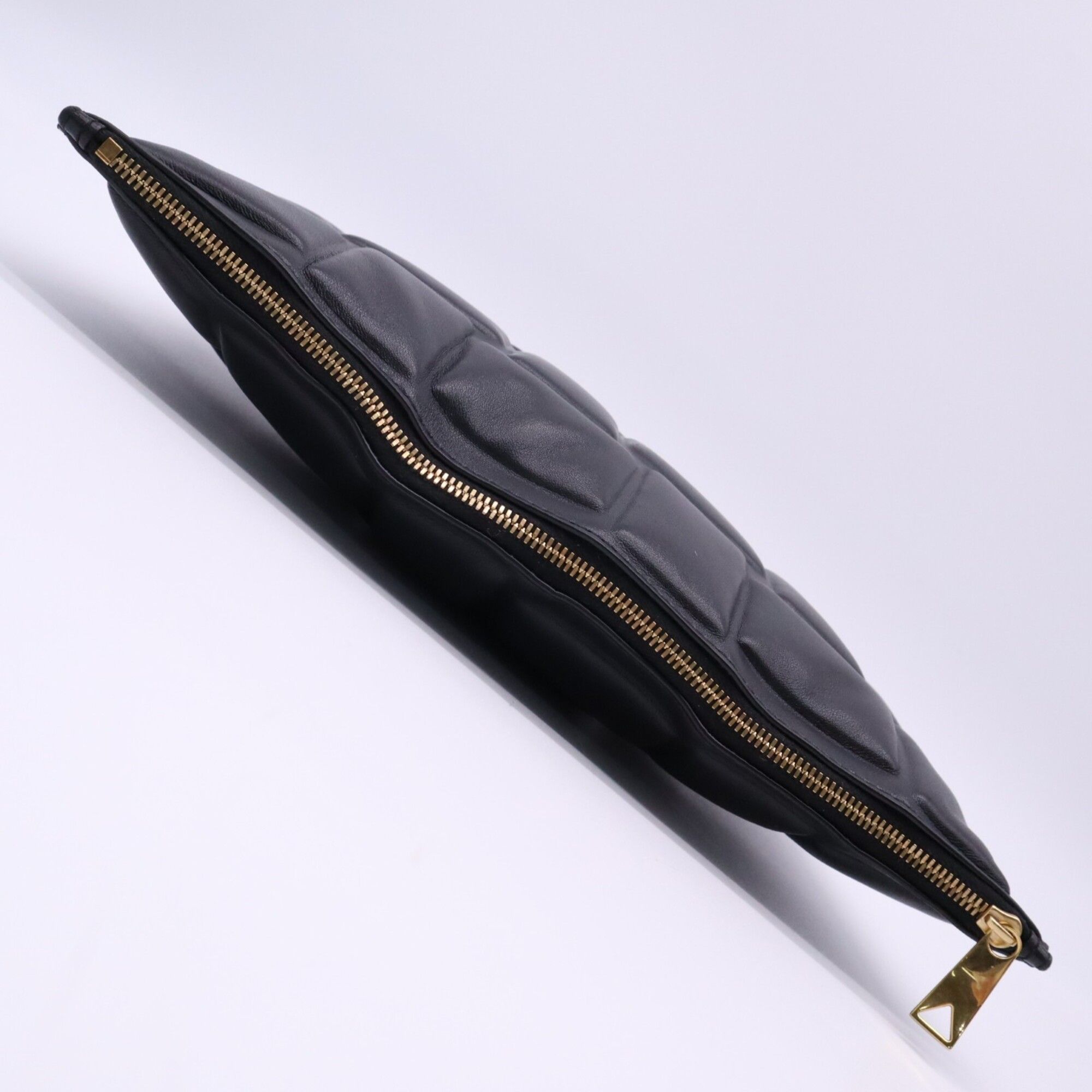 Leather Clutch Bag (Pre-Owned) - Bottega Veneta - Modalova