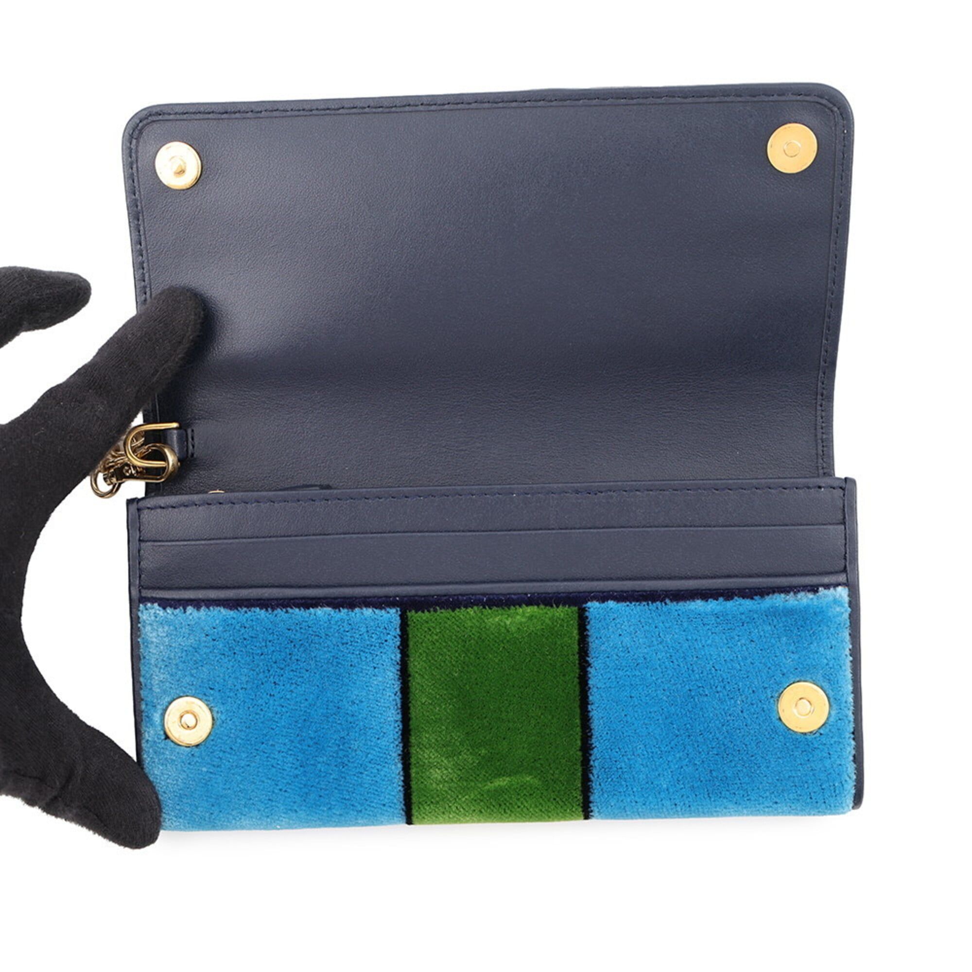 Leather Chain/Shoulder Wallet (Pre-Owned) - Prada - Modalova
