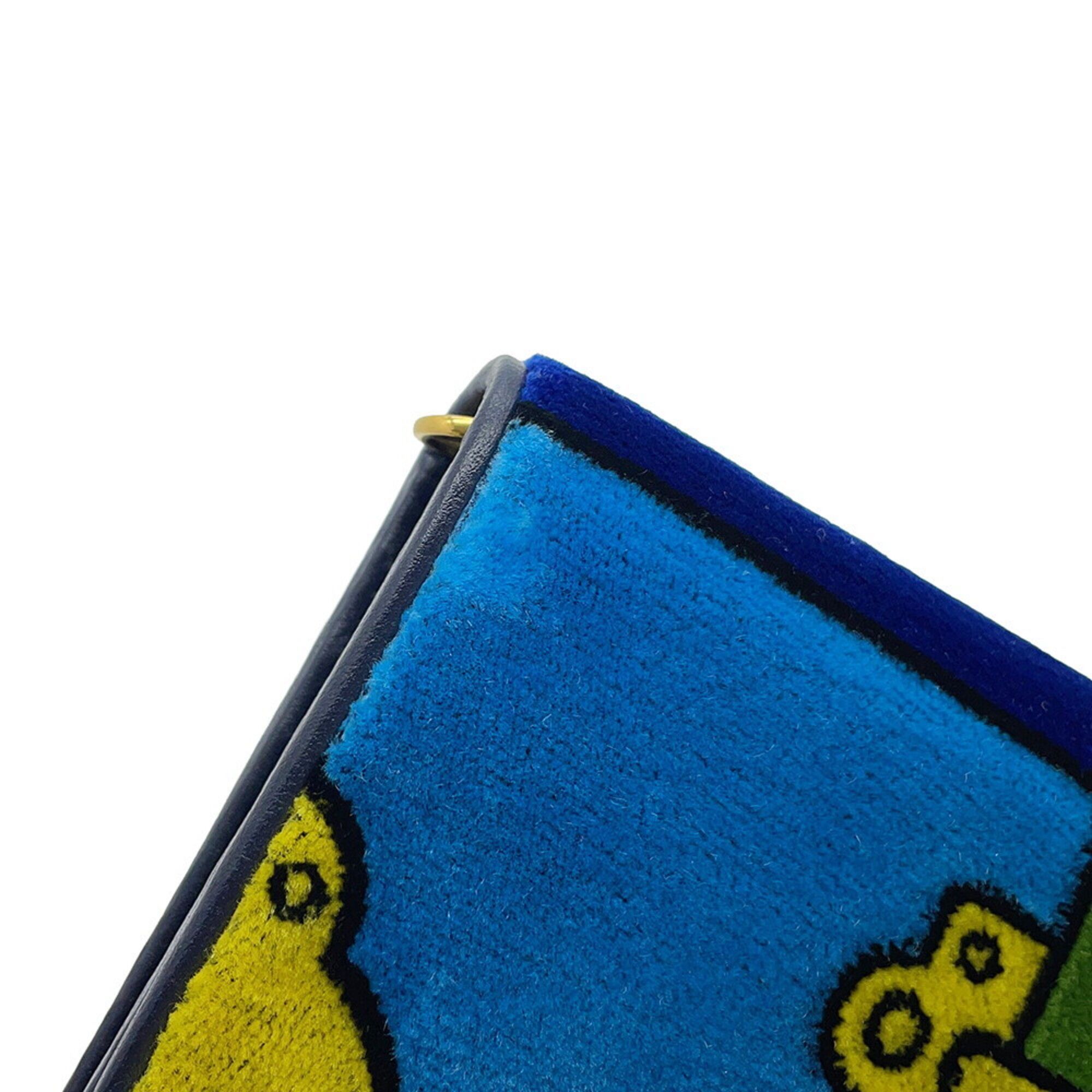 Leather Chain/Shoulder Wallet (Pre-Owned) - Prada - Modalova
