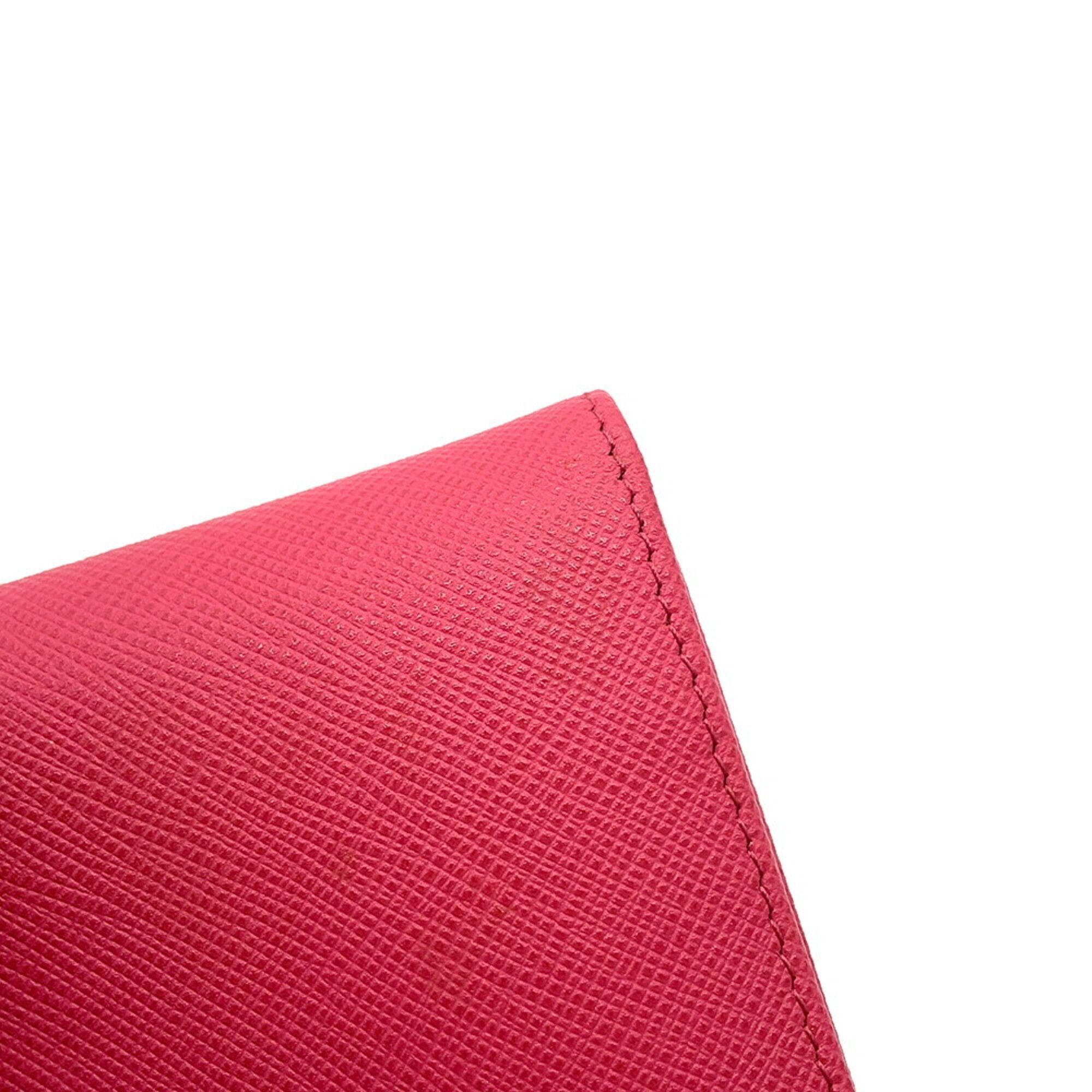 Leather Wallet (Tri-Fold) (Pre-Owned) - Prada - Modalova