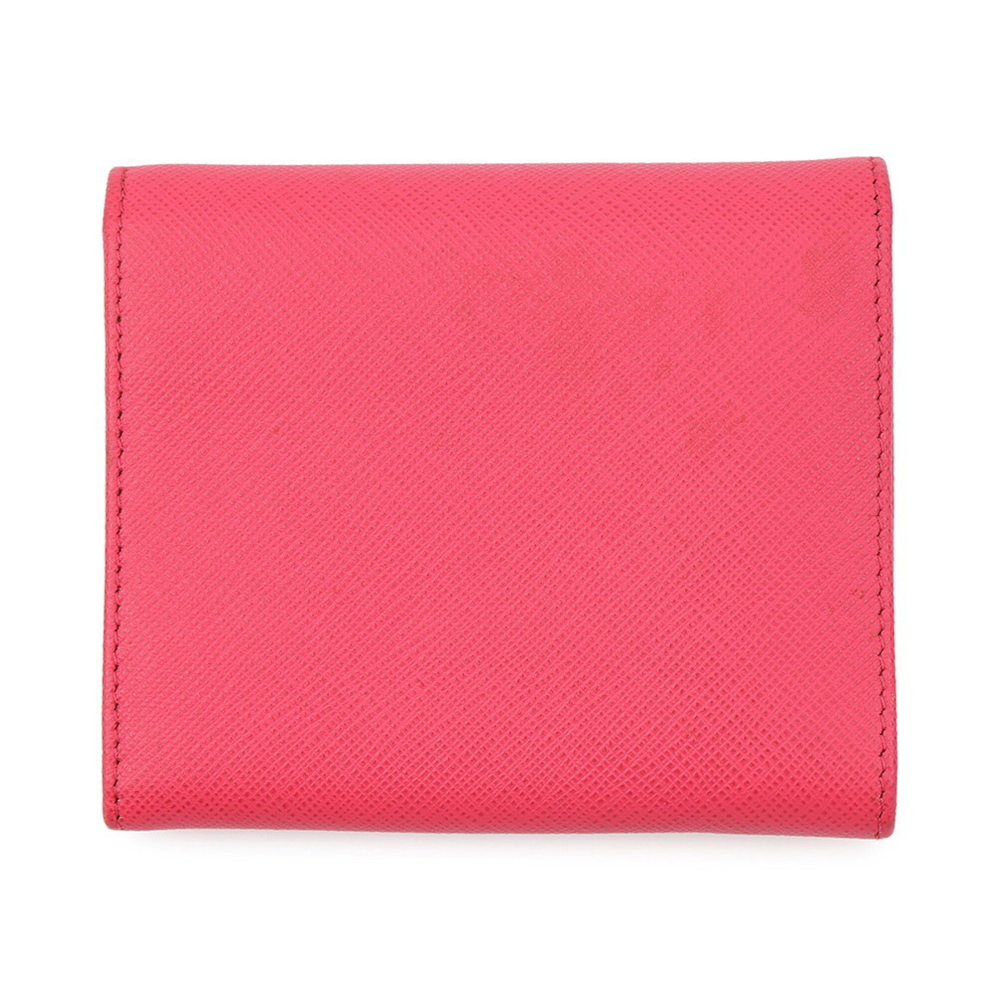Leather Wallet (Tri-Fold) (Pre-Owned) - Prada - Modalova