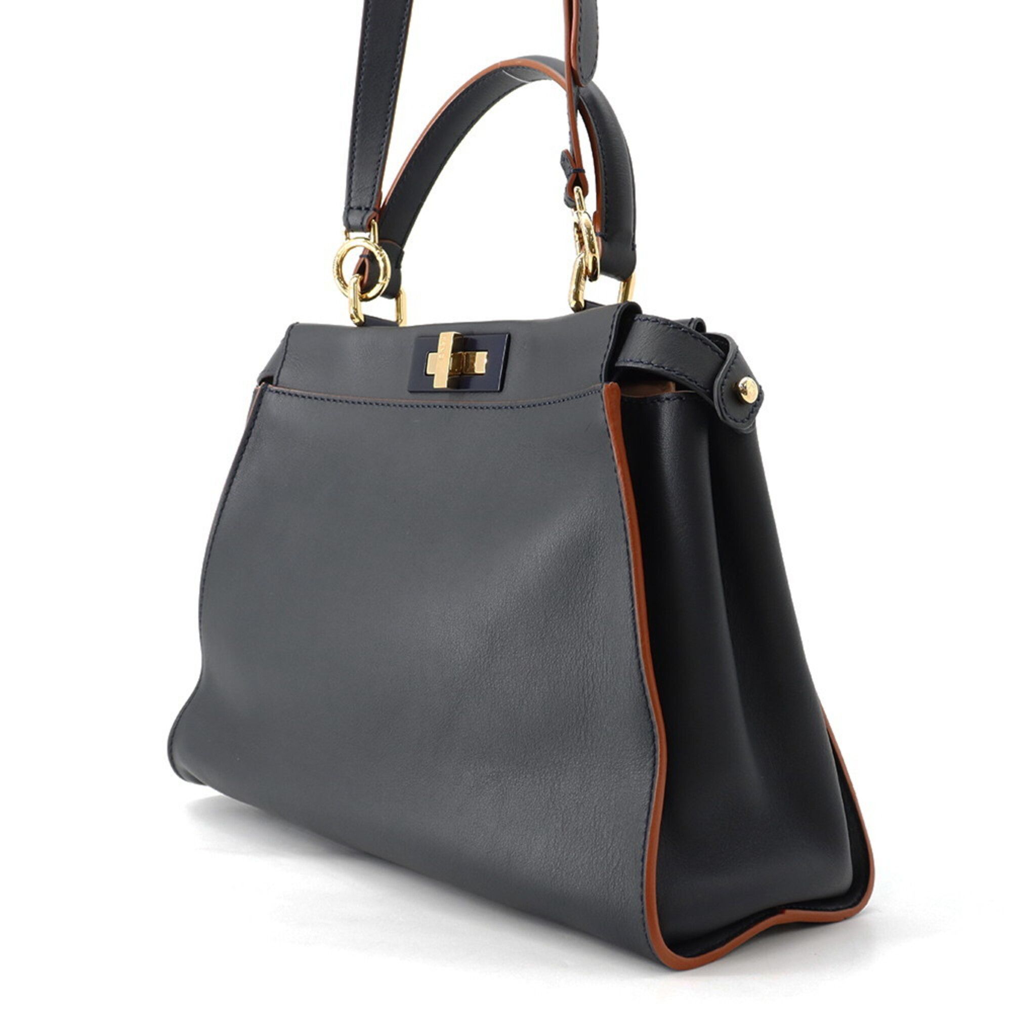 Leather Handbag Shoulder Bag (Pre-Owned) - Fendi - Modalova
