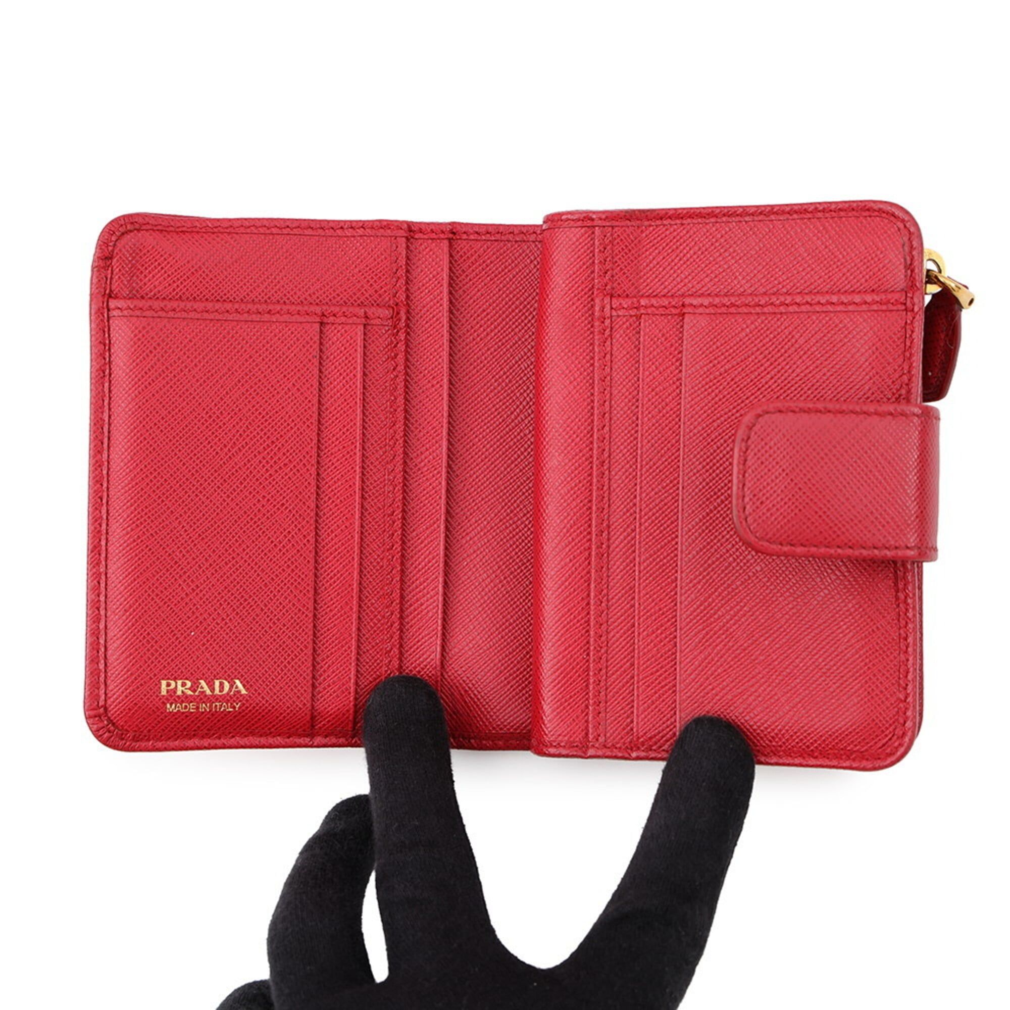 Leather Wallet (Bi-Fold) (Pre-Owned) - Prada - Modalova