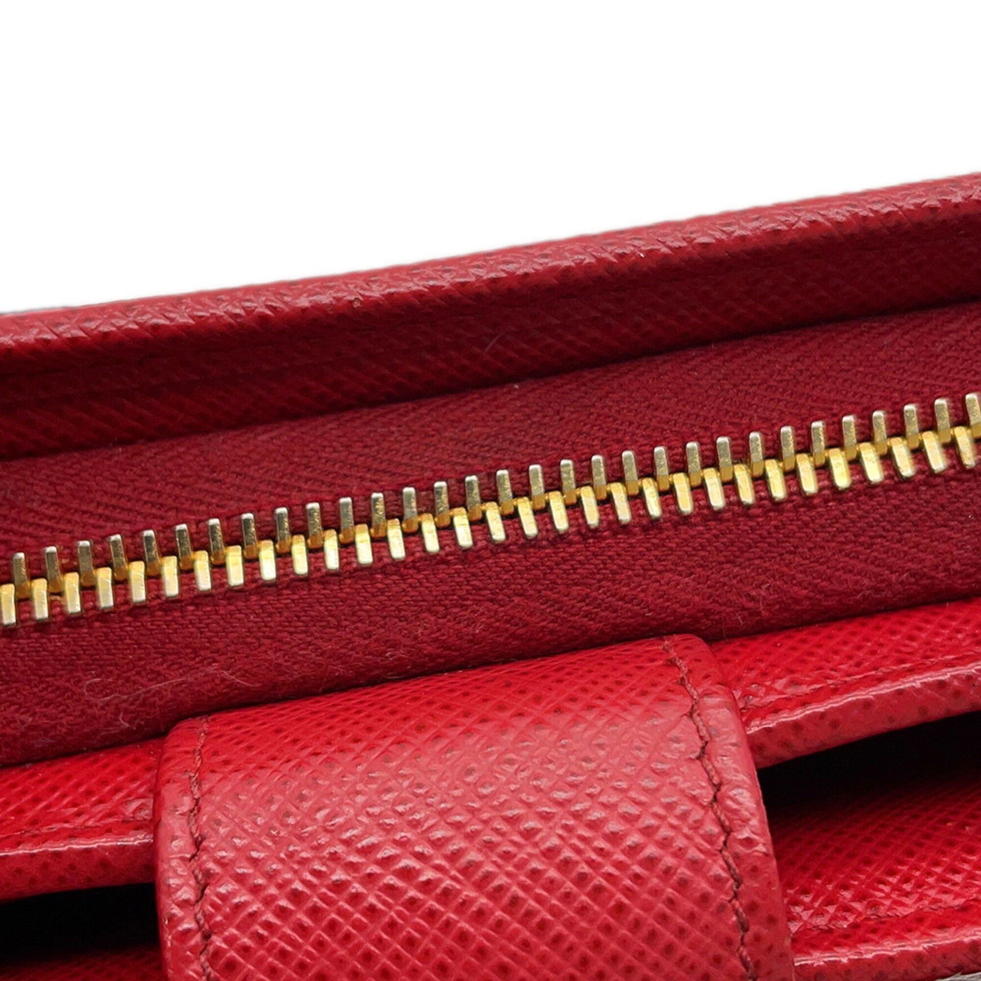 Leather Wallet (Bi-Fold) (Pre-Owned) - Prada - Modalova