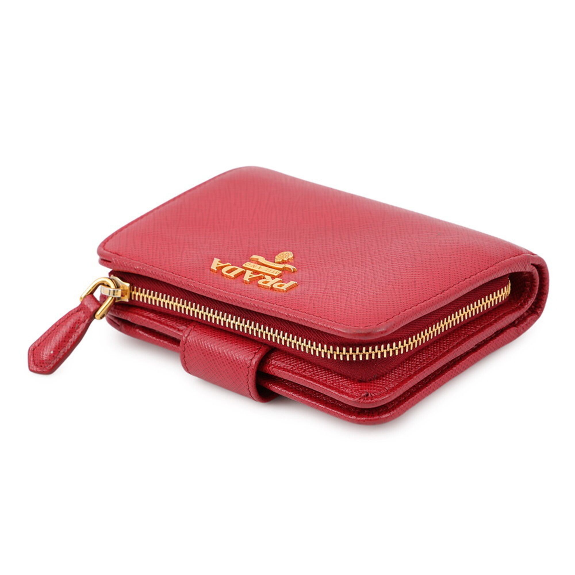 Leather Wallet (Bi-Fold) (Pre-Owned) - Prada - Modalova