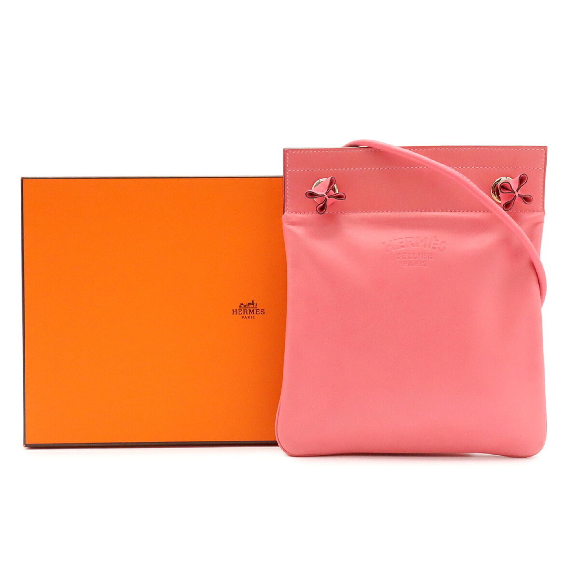 Swift Leather Pochette Shoulder Bag (Pre-Owned) - Hermes - Modalova