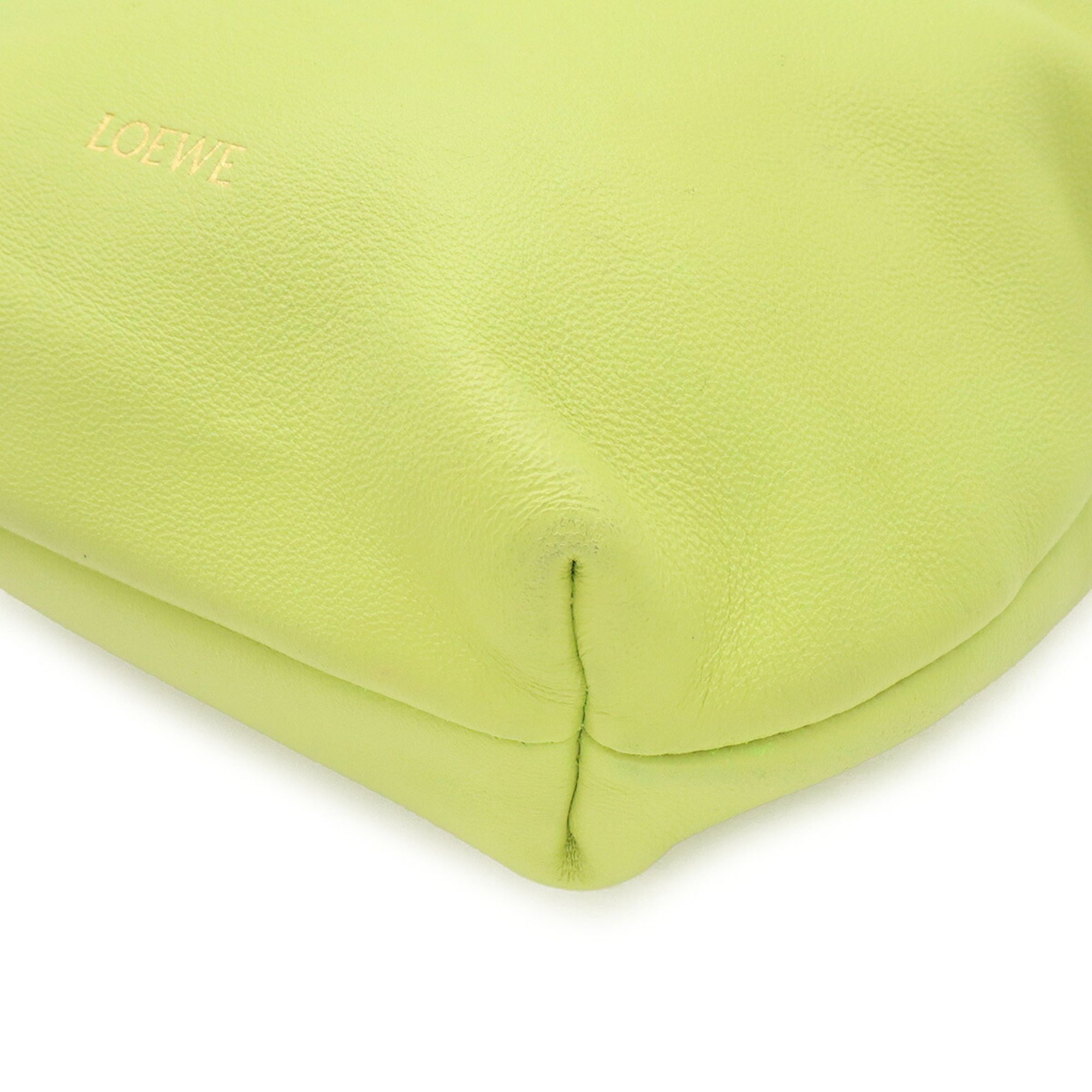 Leather Clutch Bag Pouch Shoulder Bag (Pre-Owned) - Loewe - Modalova