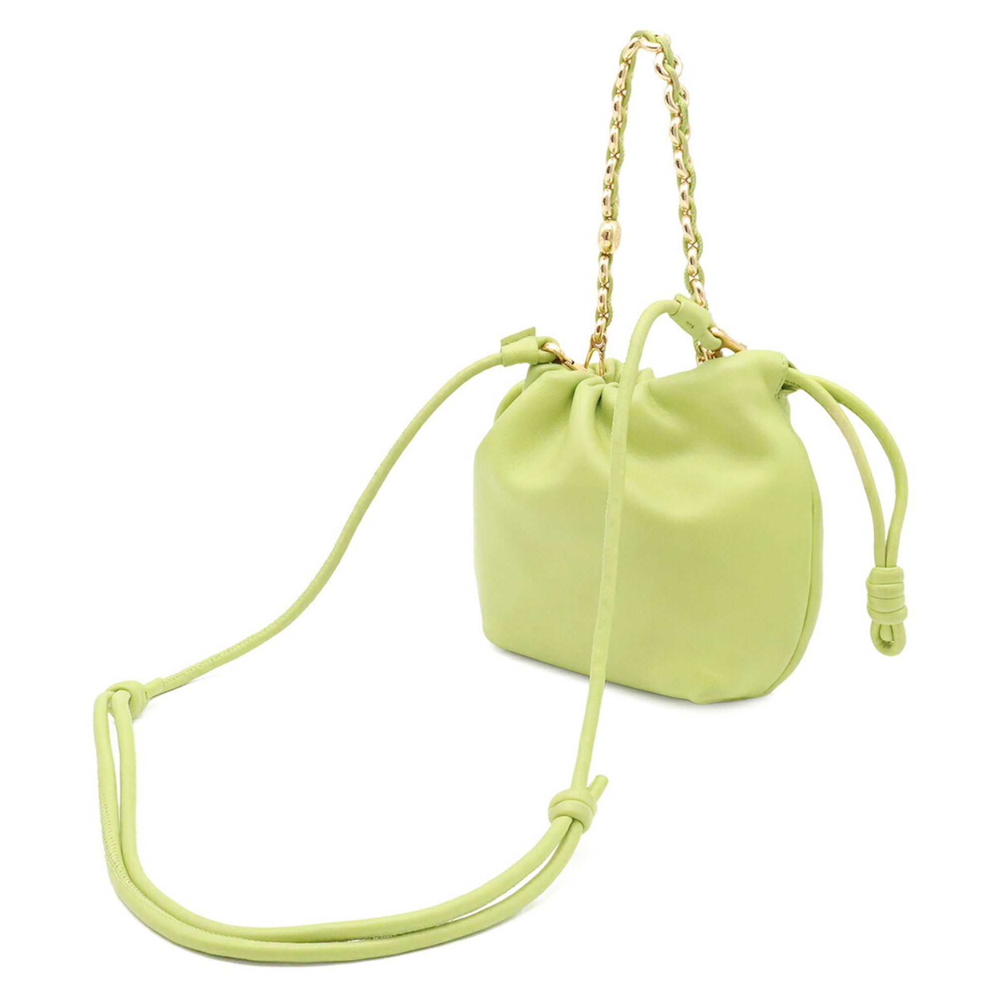 Leather Clutch Bag Pouch Shoulder Bag (Pre-Owned) - Loewe - Modalova