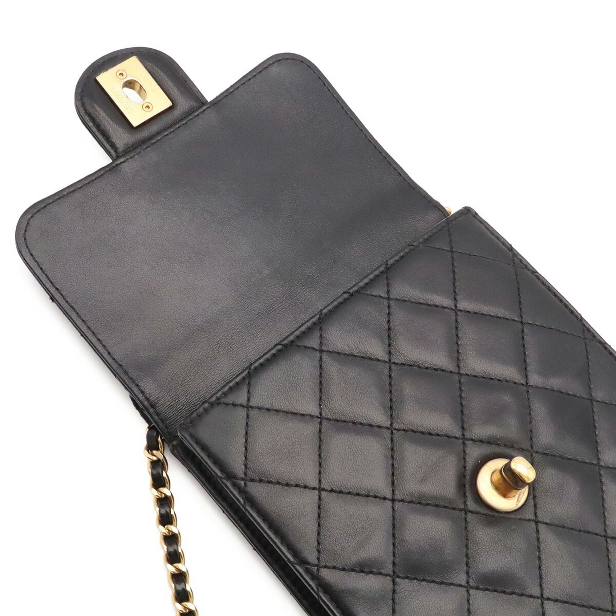 Leather Pochette Shoulder Bag (Pre-Owned) - Chanel - Modalova