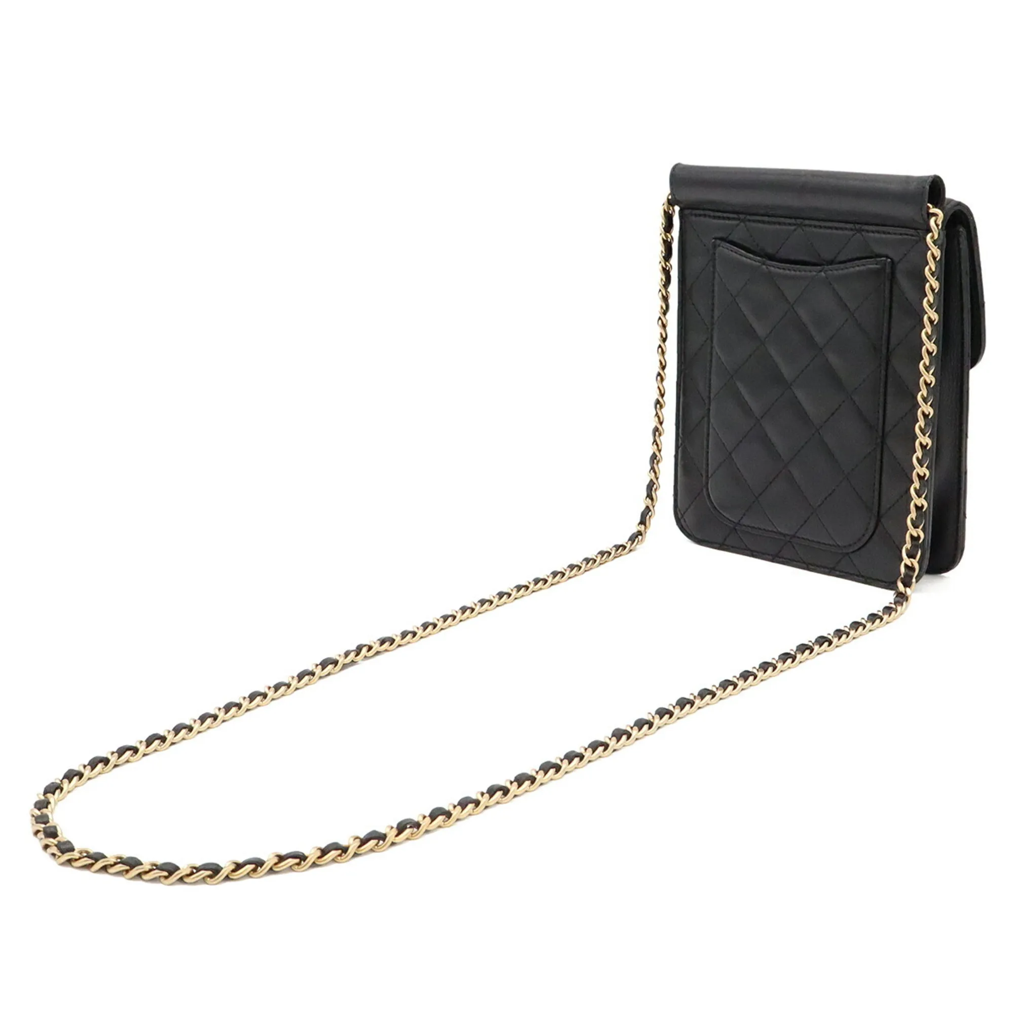 Leather Pochette Shoulder Bag (Pre-Owned) - Chanel - Modalova