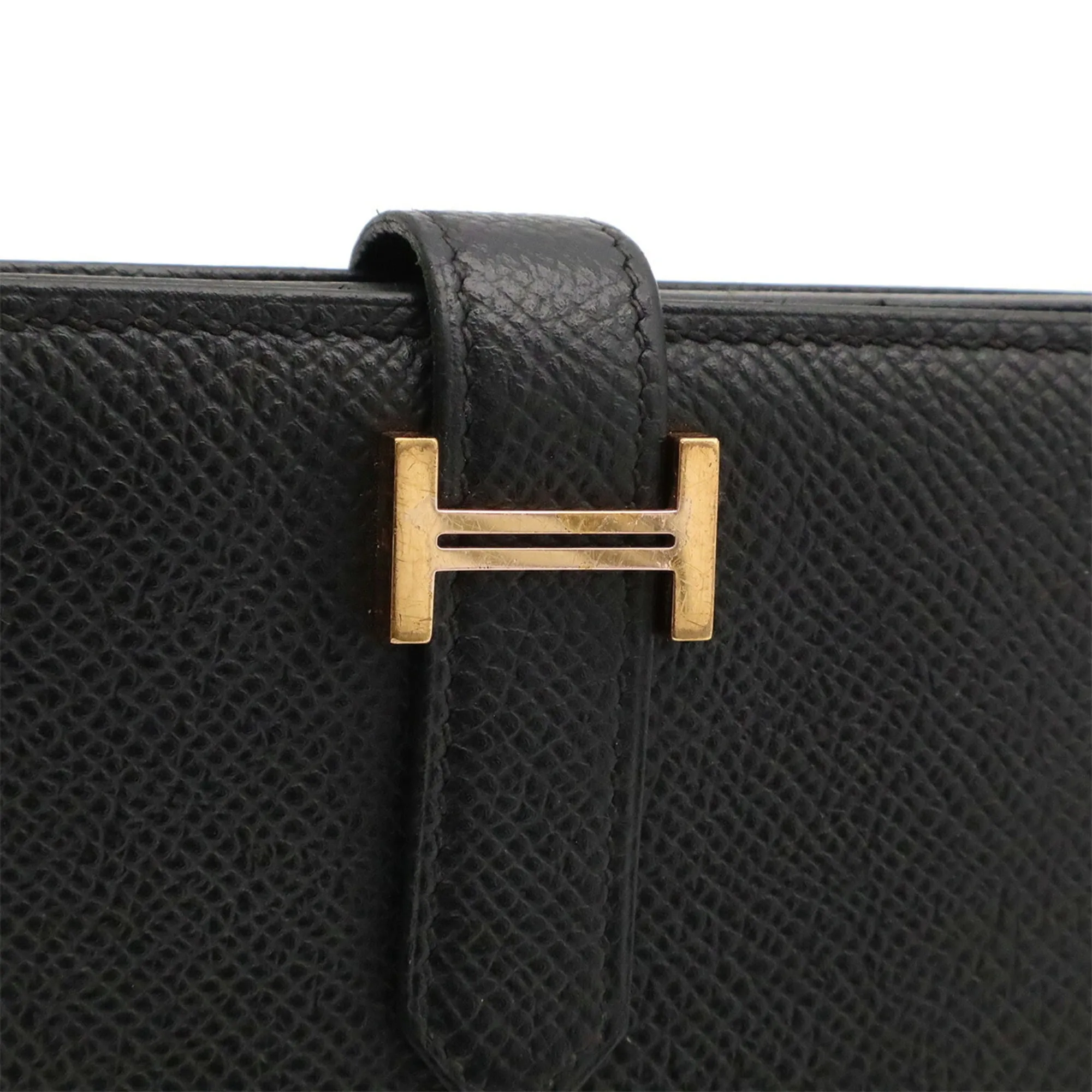 Epsom Leather Long Wallet (Bi-Fold) (Pre-Owned) - Hermes - Modalova