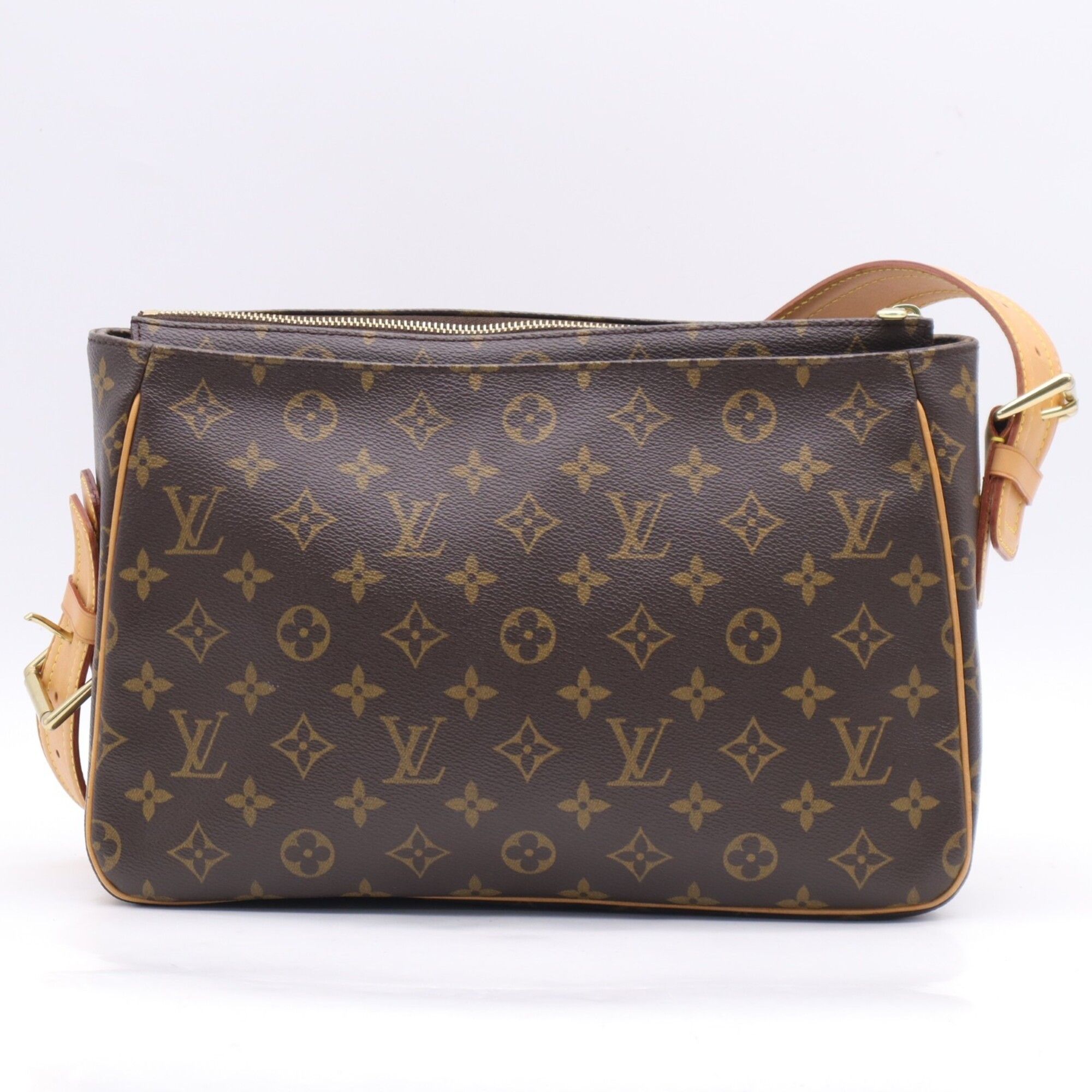 Coated Canvas Leather Handbag (Pre-Owned) - Louis Vuitton - Modalova