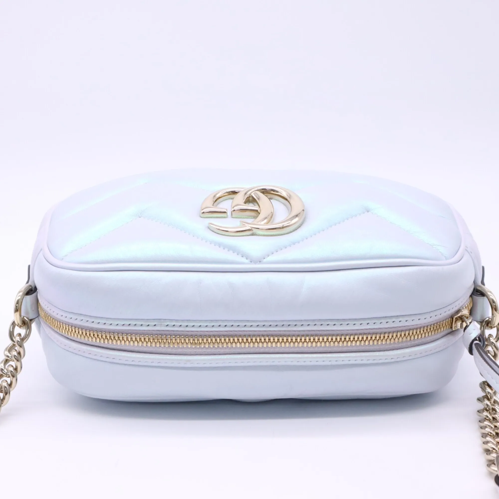 Gg Marmont Leather Shoulder Bag (Pre-Owned) - Gucci - Modalova