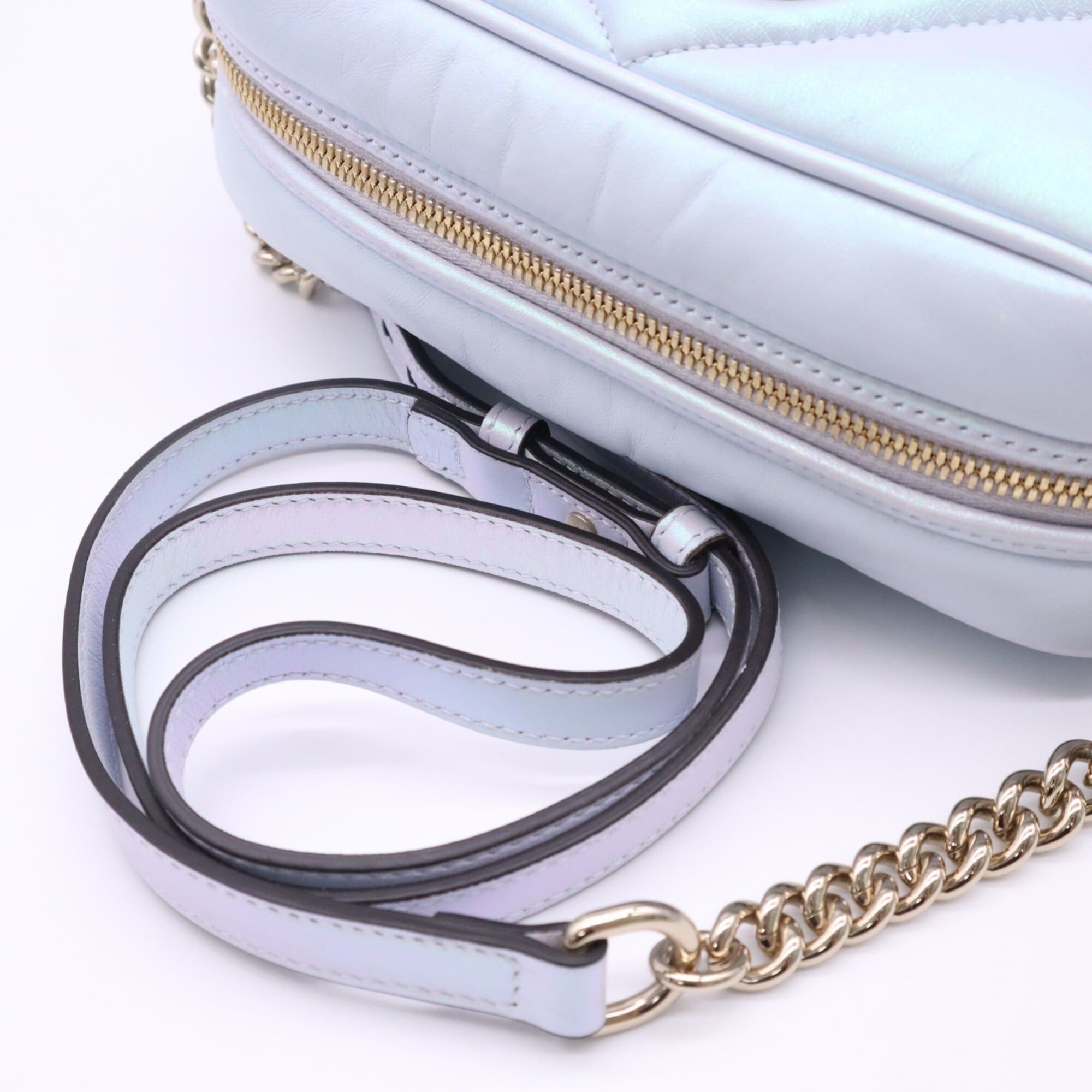 Gg Marmont Leather Shoulder Bag (Pre-Owned) - Gucci - Modalova
