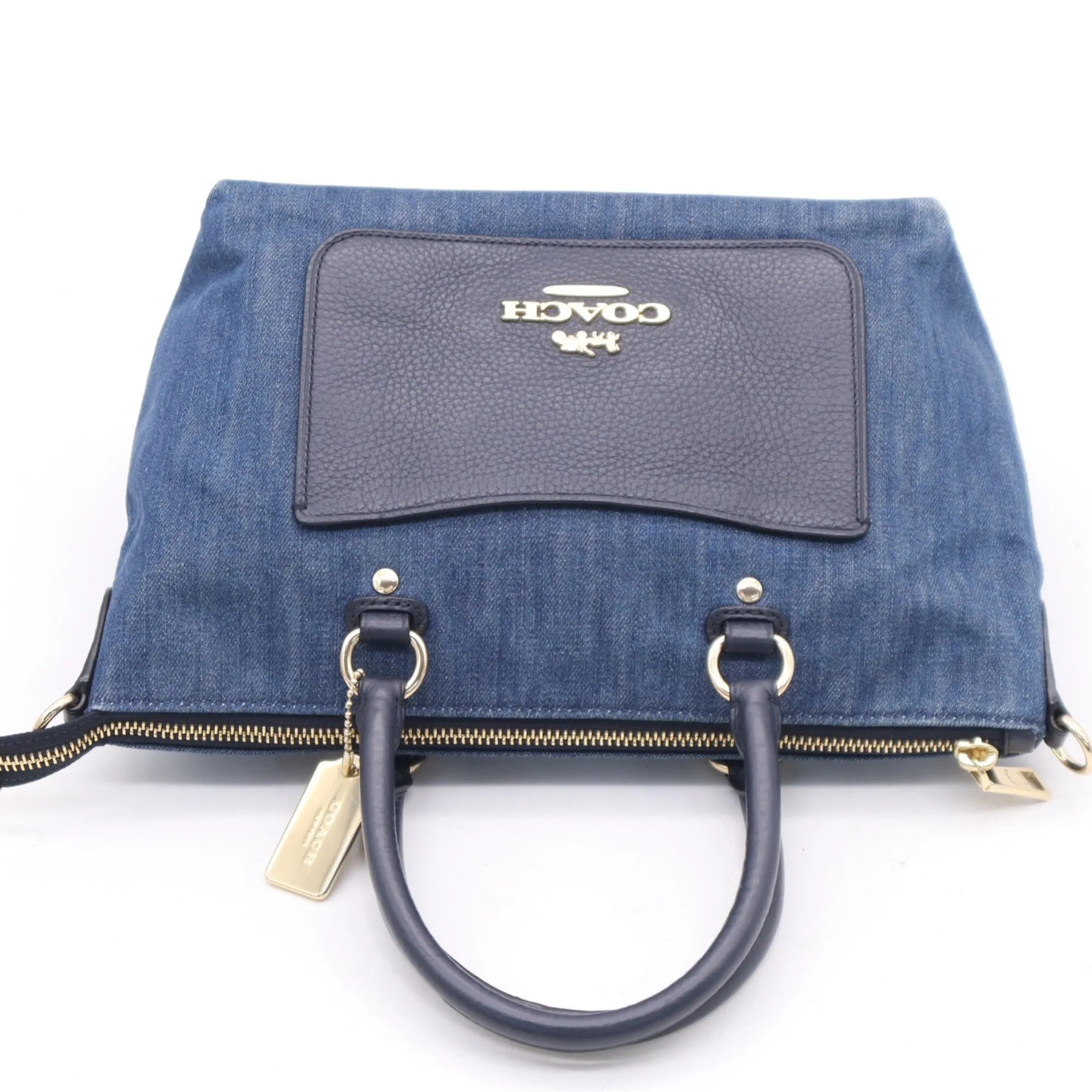 Denim Handbag (Pre-Owned) - Coach - Modalova