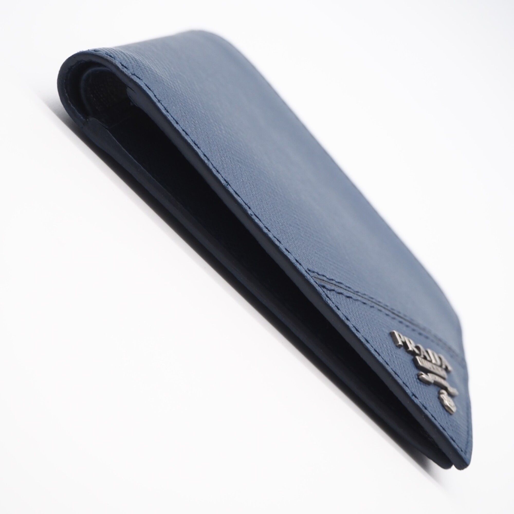 Saffiano Leather Bill Wallet (Bi-Fold) (Pre-Owned) - Prada - Modalova