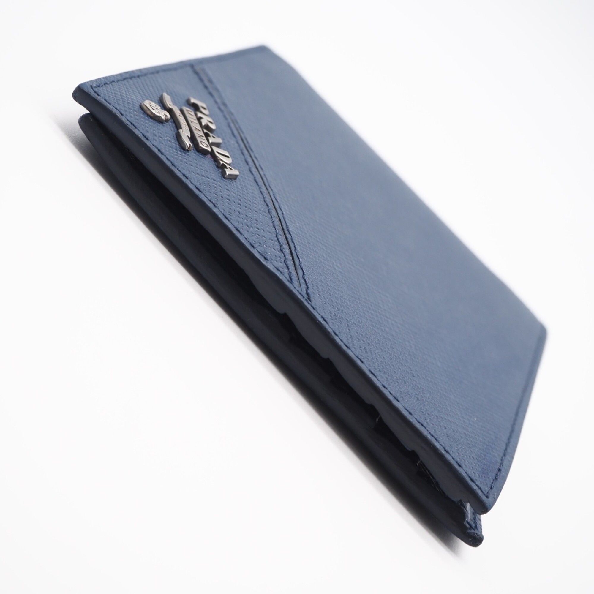 Saffiano Leather Bill Wallet (Bi-Fold) (Pre-Owned) - Prada - Modalova
