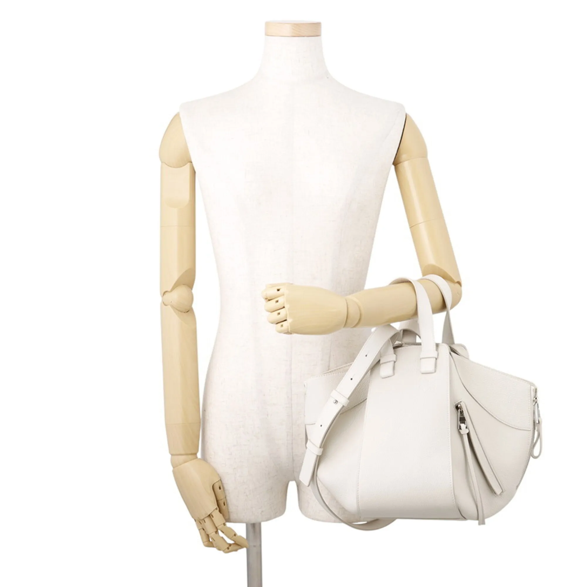 Hammock Leather Handbag Shoulder Bag (Pre-Owned) - Loewe - Modalova