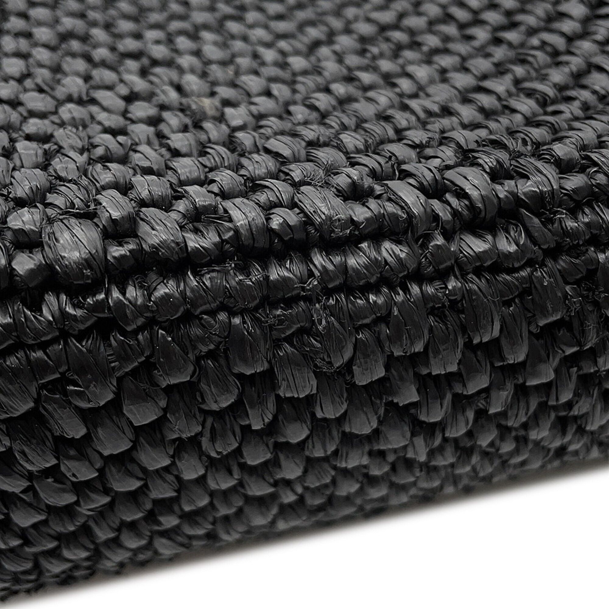 Raffia Leather Handbag Shoulder Bag (Pre-Owned) - Loewe - Modalova