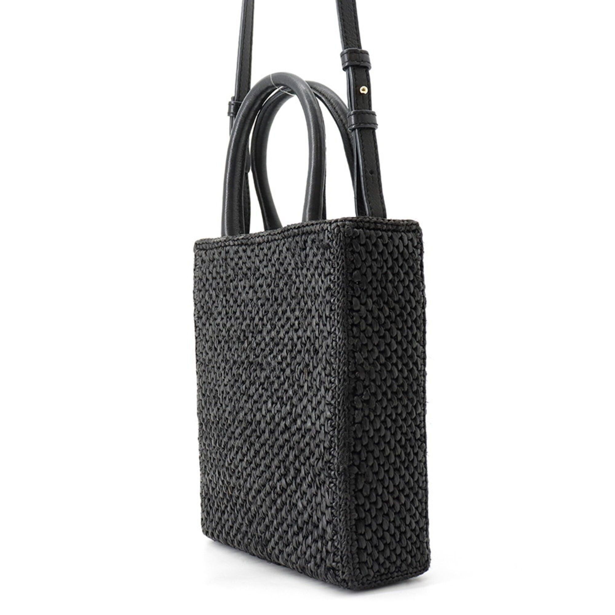 Raffia Leather Handbag Shoulder Bag (Pre-Owned) - Loewe - Modalova