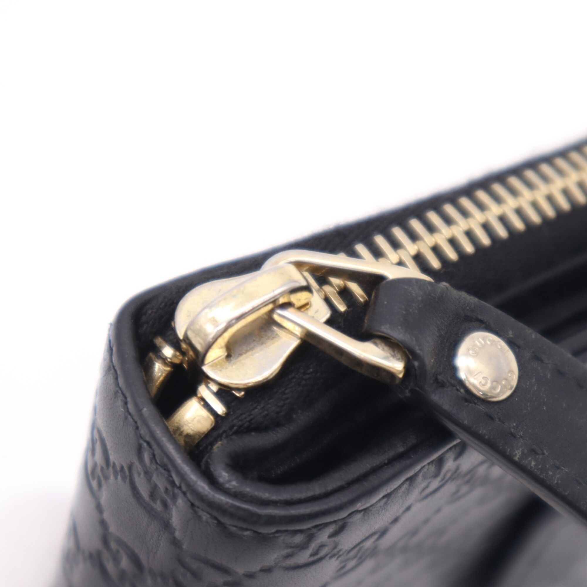 Microssima Leather Wallet (Bi-Fold) (Pre-Owned) - Gucci - Modalova