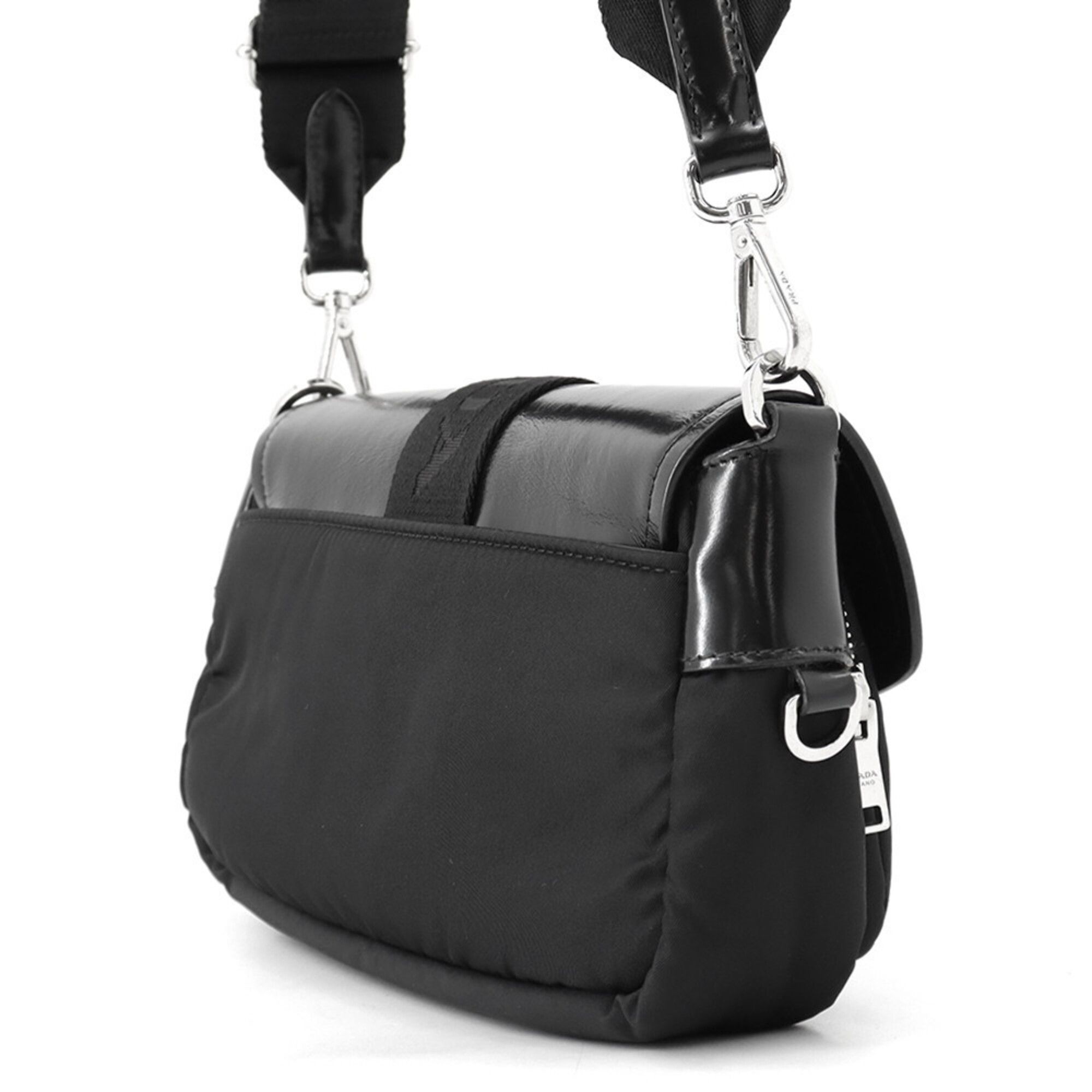 Nylon Leather Handbag Shoulder Bag (Pre-Owned) - Prada - Modalova