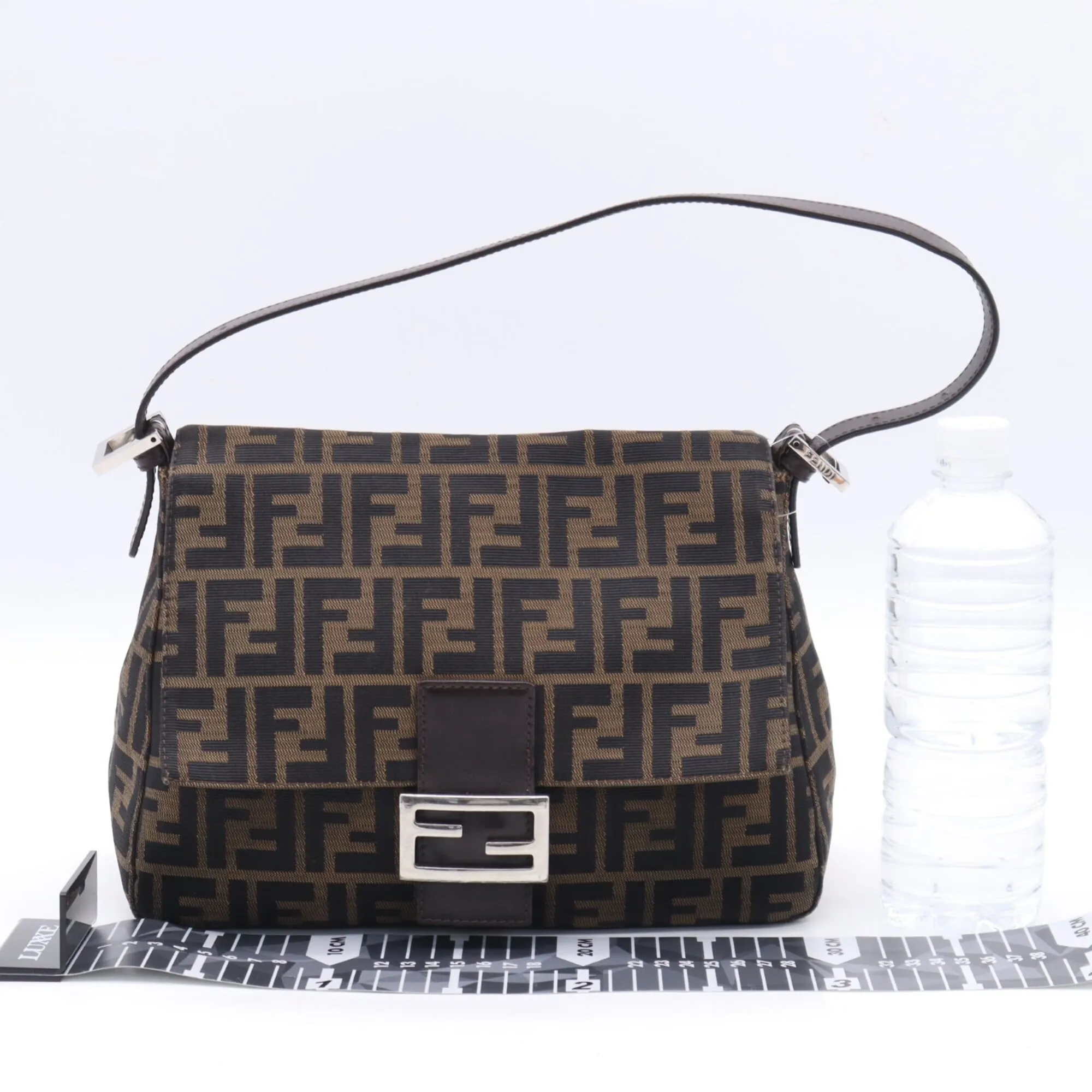 Zucca Zucca Leather Shoulder Bag (Pre-Owned) - Fendi - Modalova