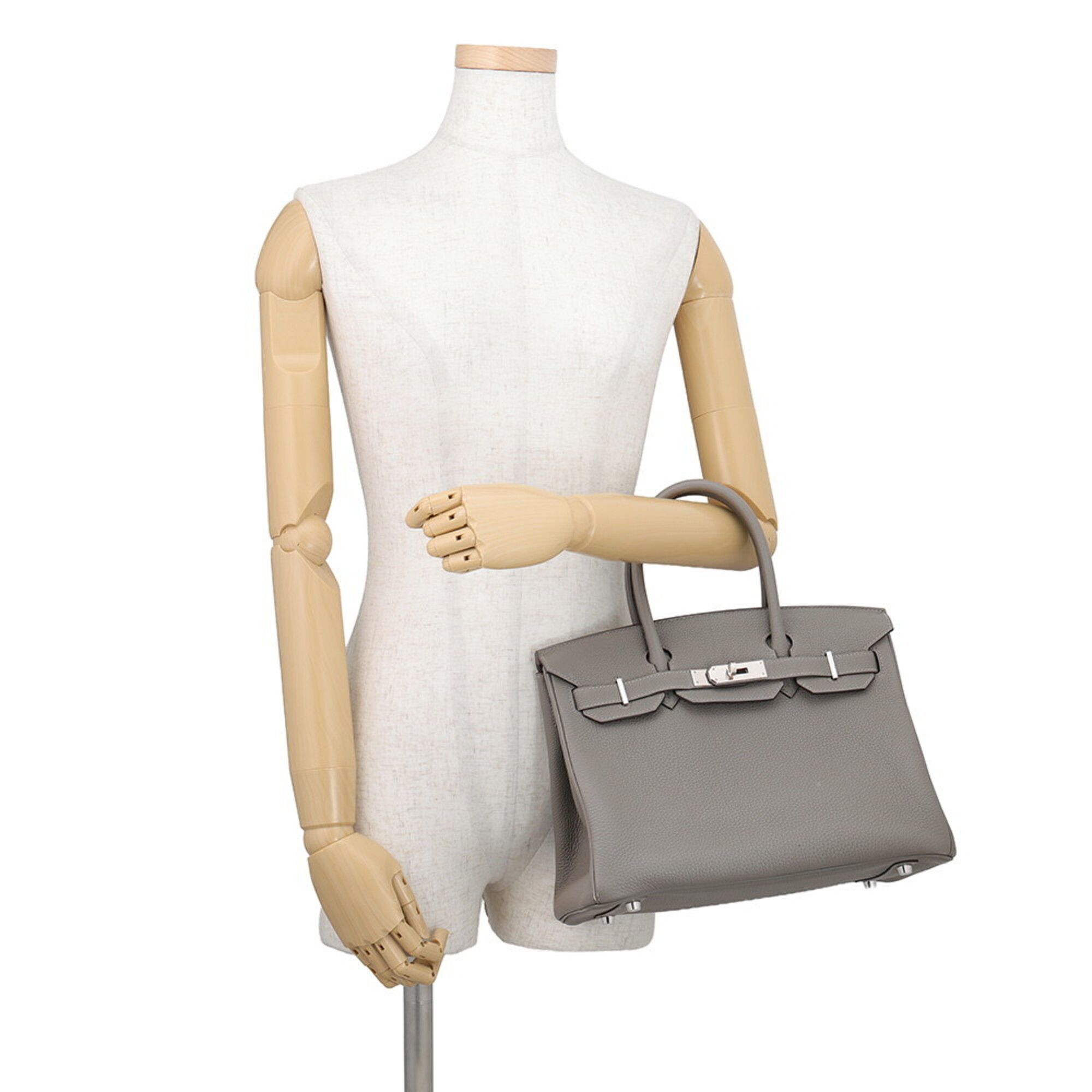 Birkin Togo Leather Handbag (Pre-Owned) - Hermes - Modalova