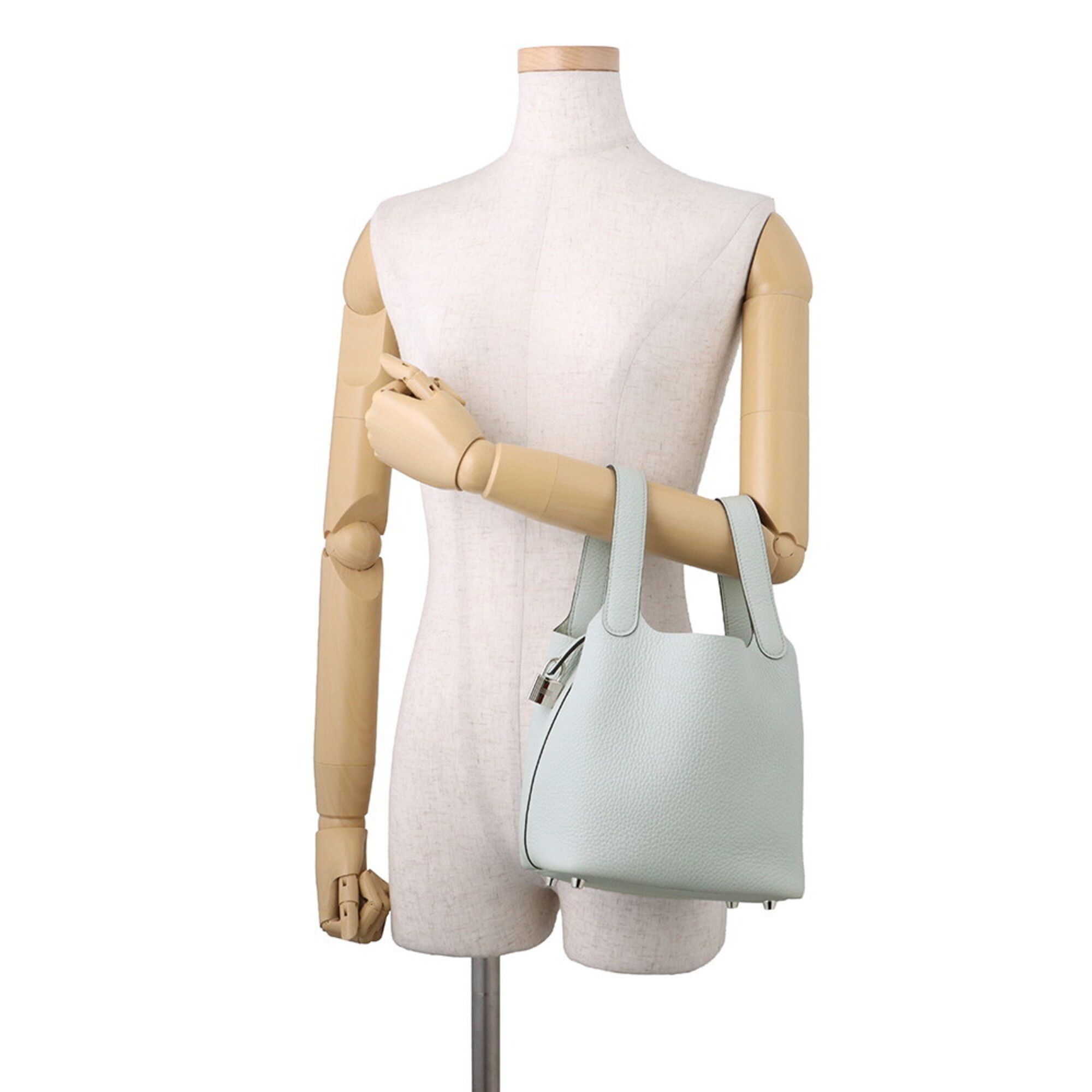 Picotin Taurillon Clemence Leather Handbag (Pre-Owned) - Hermes - Modalova