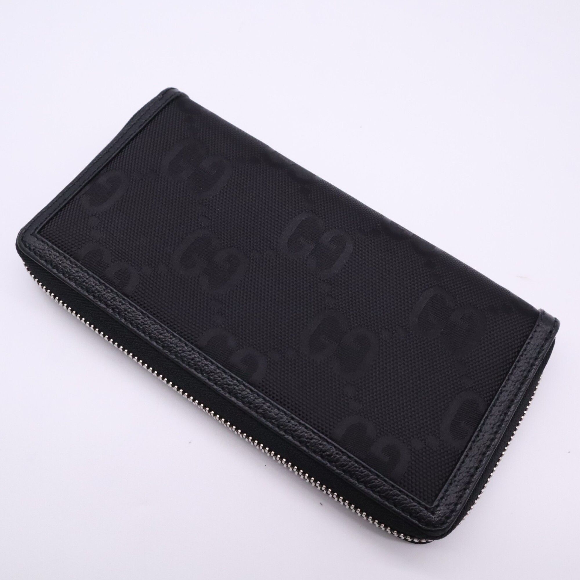 Canvas Leather Long Wallet (Bi-Fold) (Pre-Owned) - Gucci - Modalova
