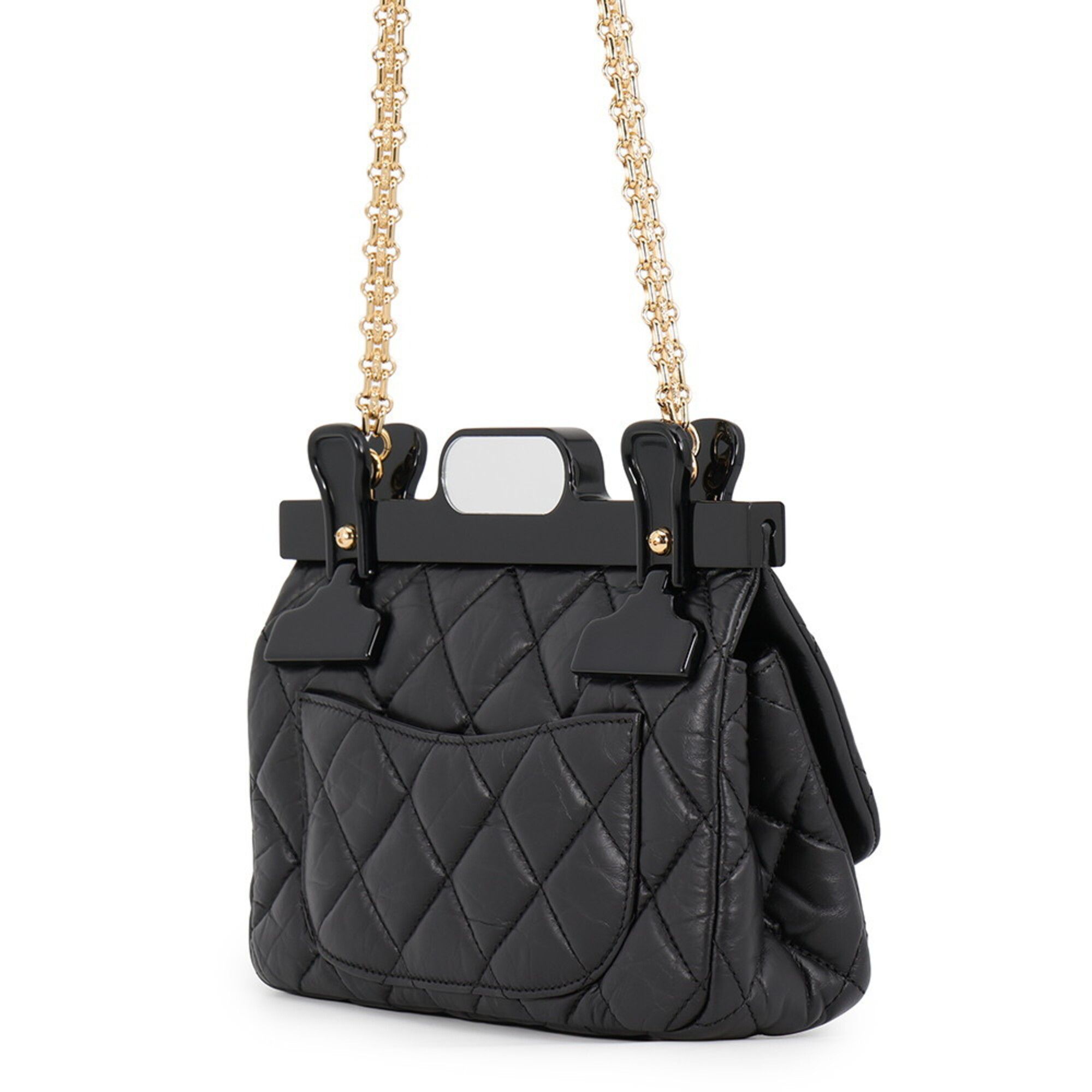 Matelasse Leather Handbag Shoulder Bag (Pre-Owned) - Chanel - Modalova