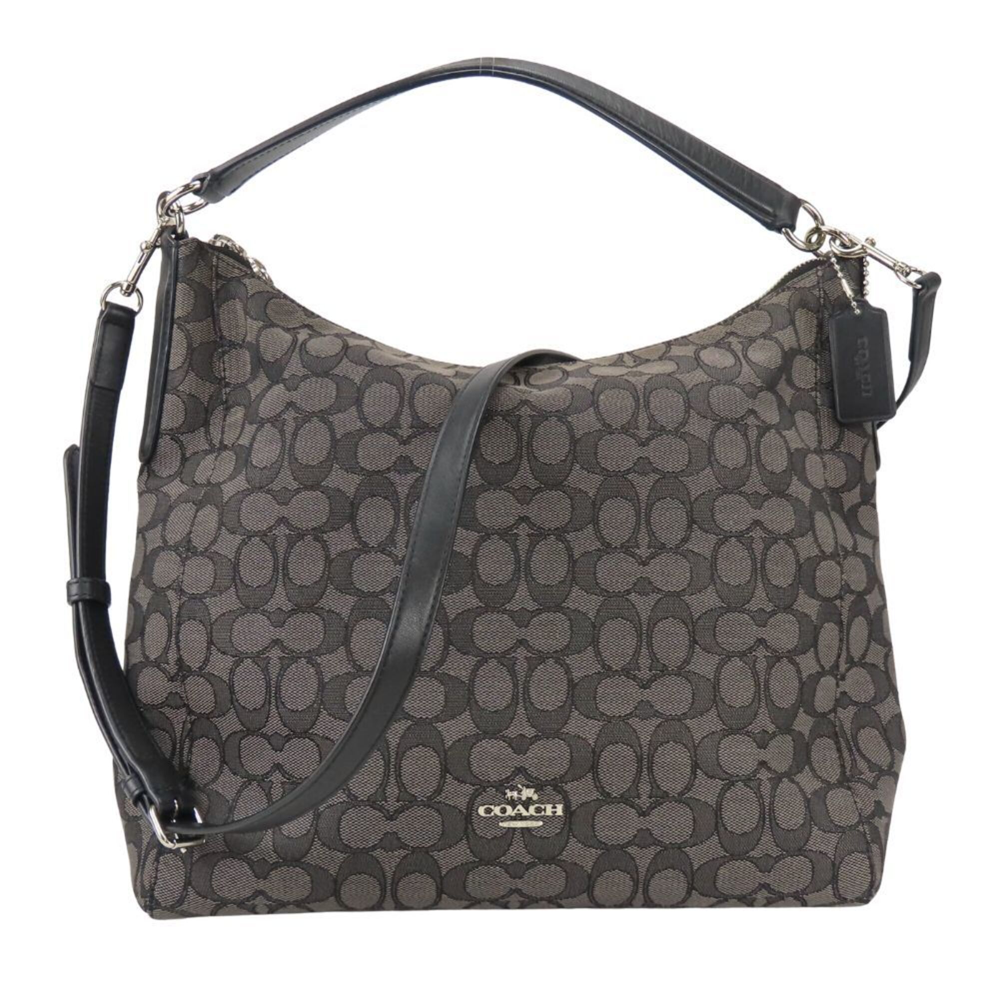 Canvas Leather Shoulder Bag (Pre-Owned) - Coach - Modalova