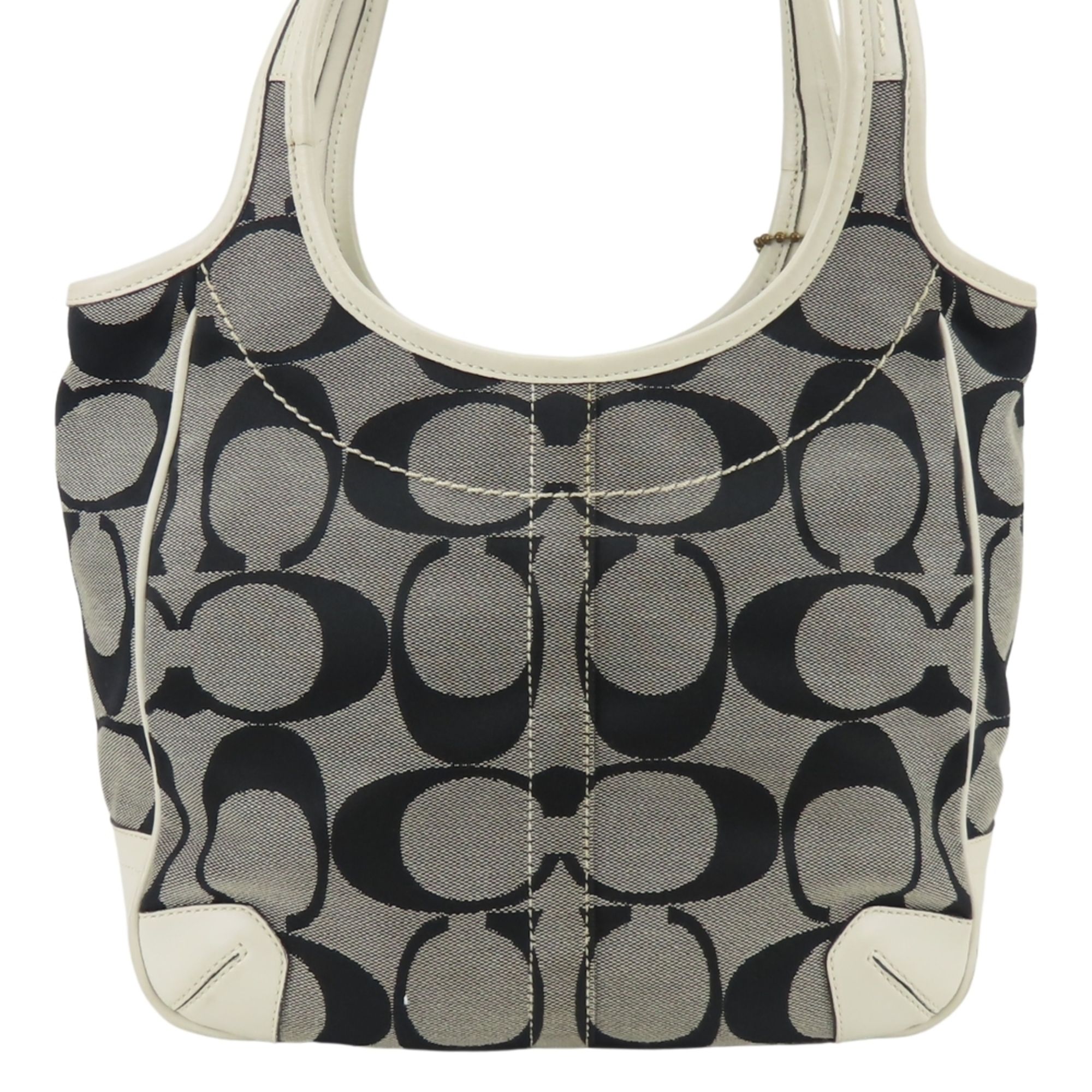 Canvas Leather Tote Bag (Pre-Owned) - Coach - Modalova